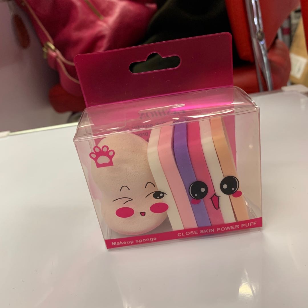 彩色可爱包装高级化妆棉01