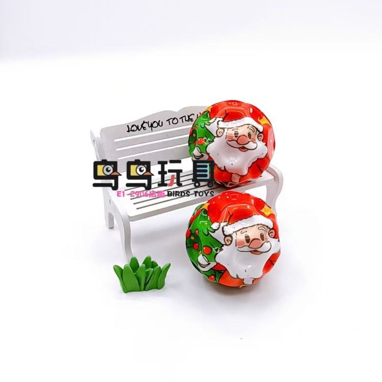 跨境爆款儿童弹力球高弹球洞洞球pu发泡球多孔球减压玩具圣诞礼物详情图4