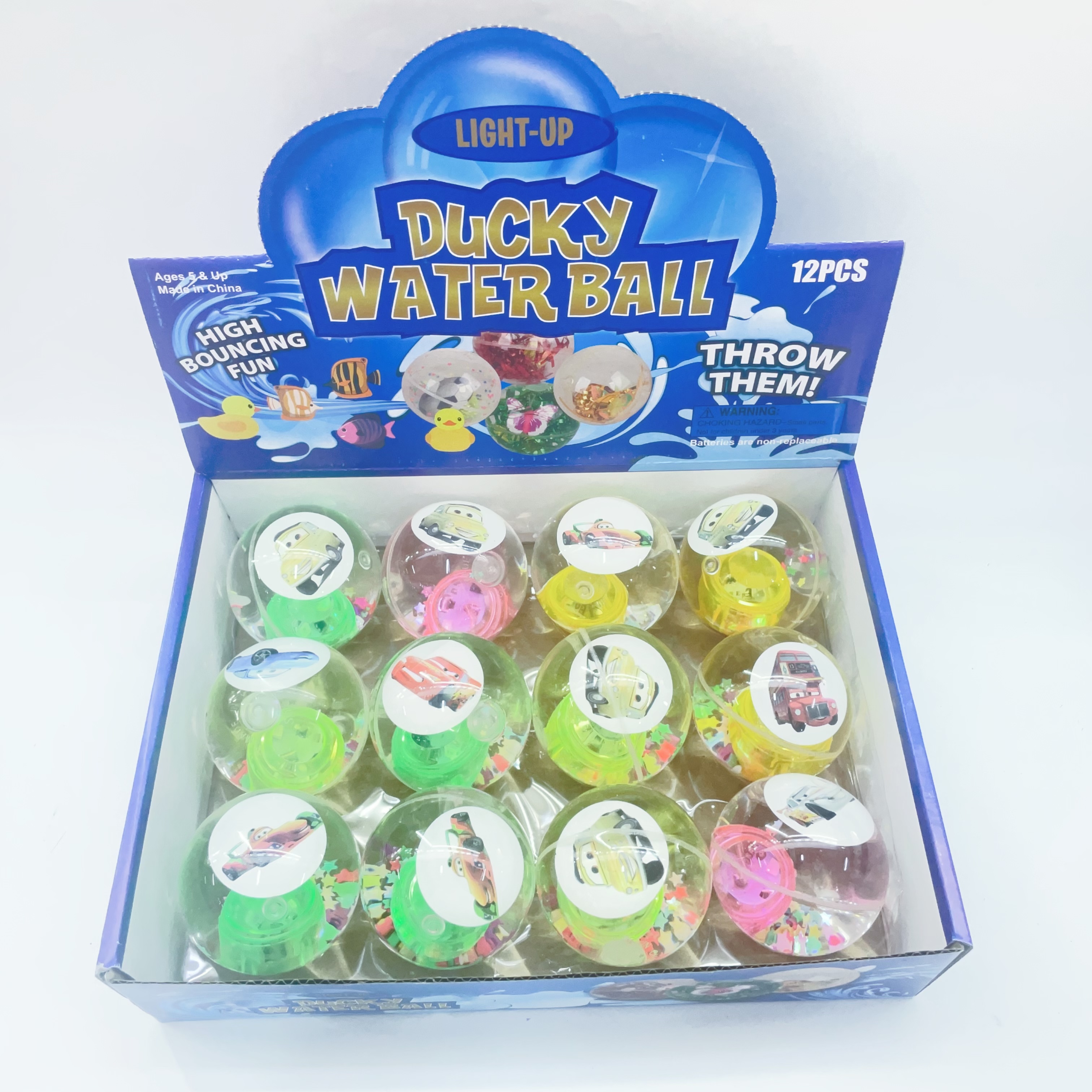 欣飞塑胶玩具，常规款，地摊小网红，6.5cm闪光水晶球2895-98详情图11