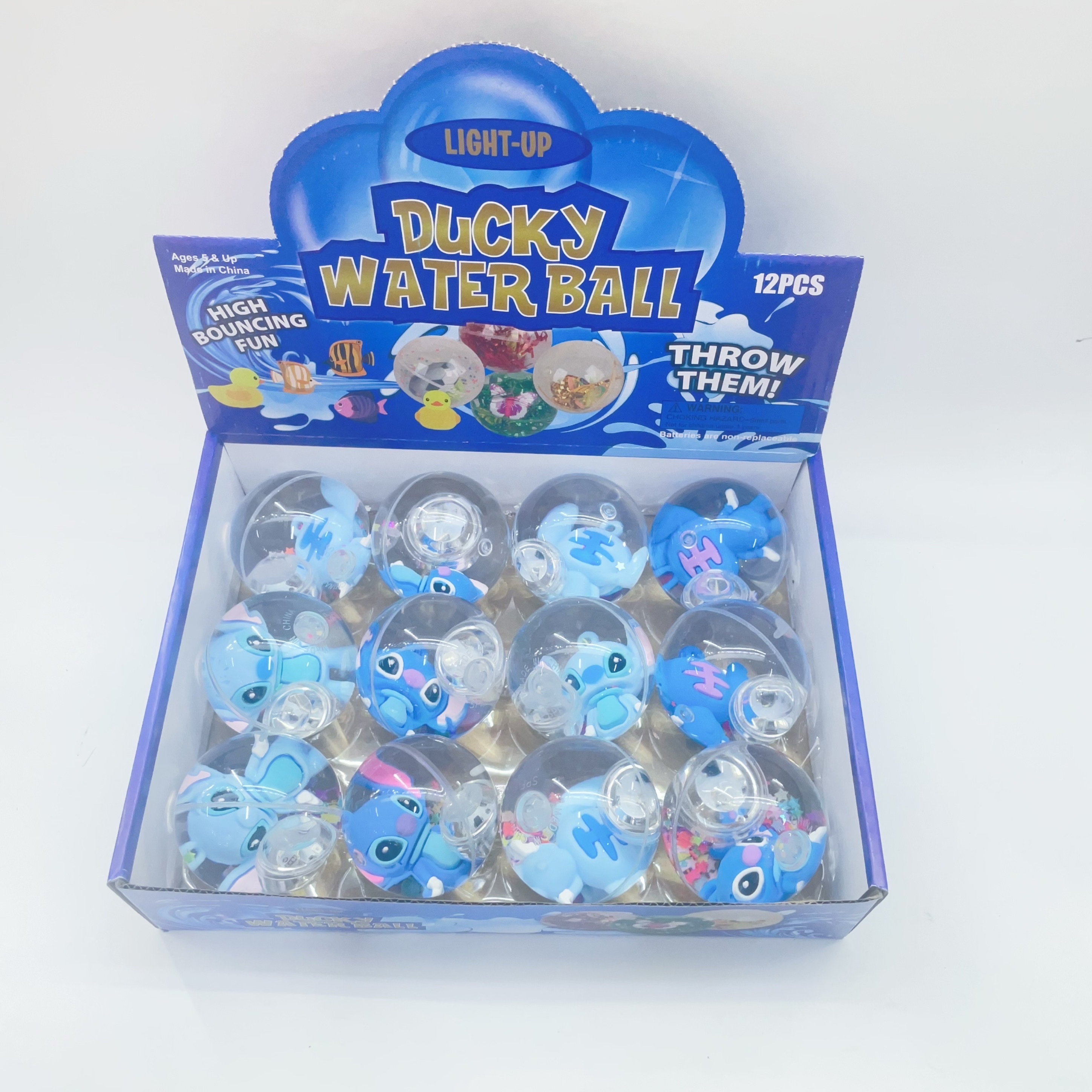 欣飞塑胶玩具，常规款，地摊小网红，6.5cm闪光水晶球2895-98详情图4