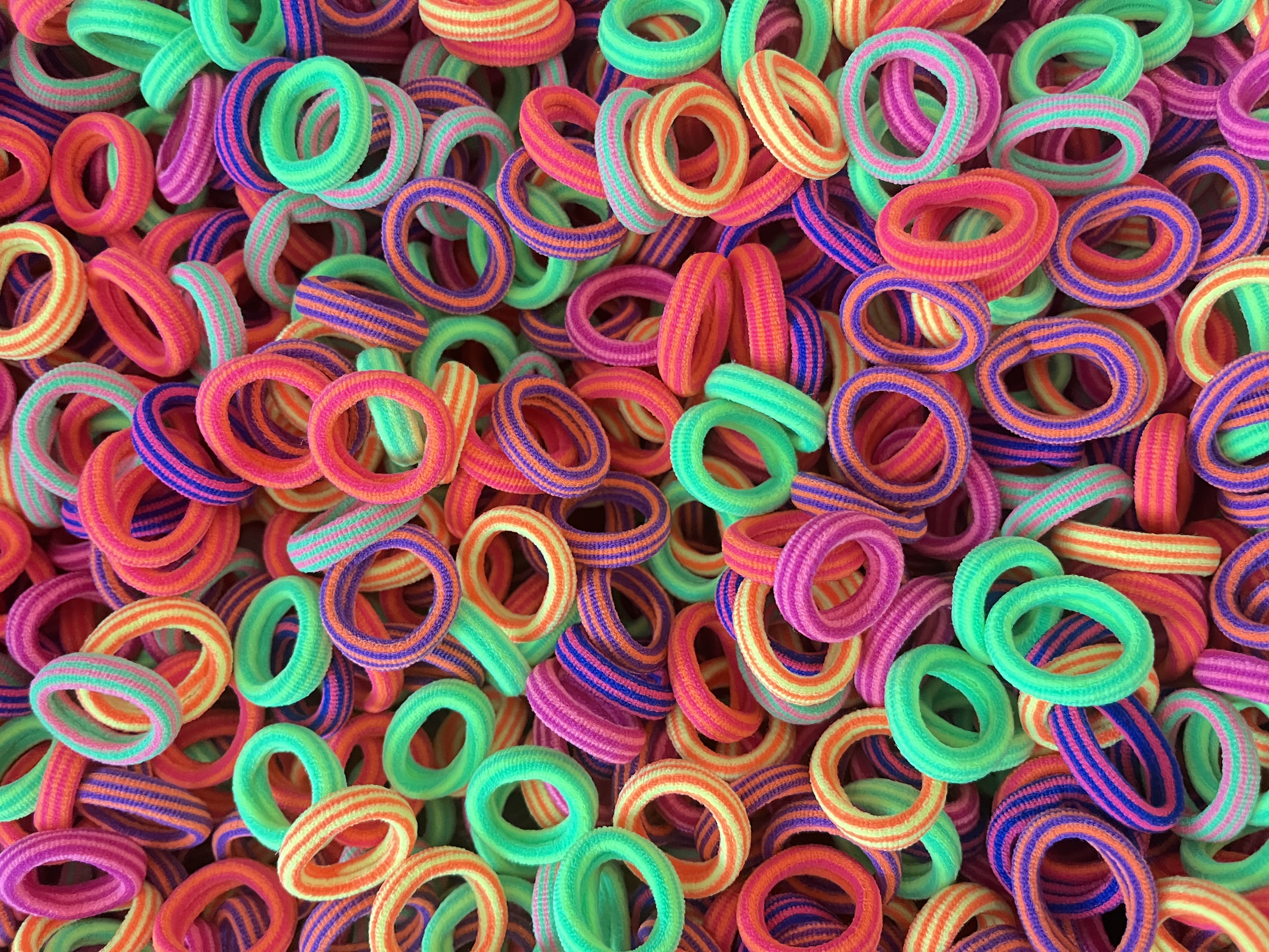 韩版女士发绳发饰拼接头绳配件儿童发饰多款可选详情图3