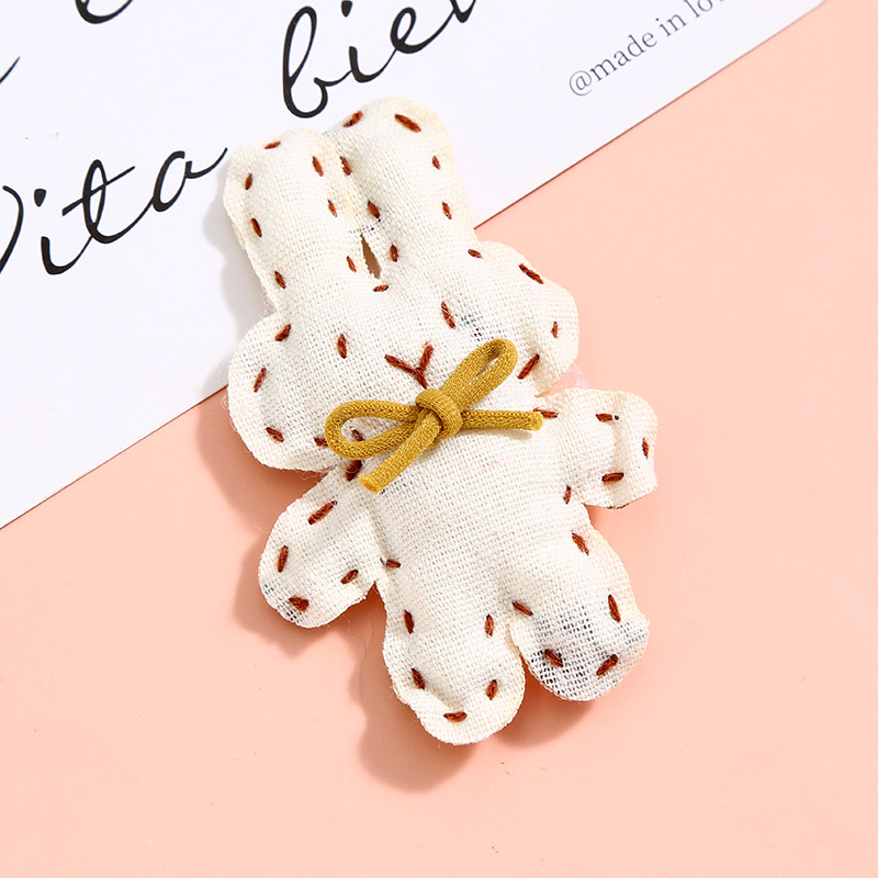 Korean-style linen thread rabbit and bear patch hair accessories, accessories, shoes and socks, accessories, mobile phones, bags and pendants Specification image