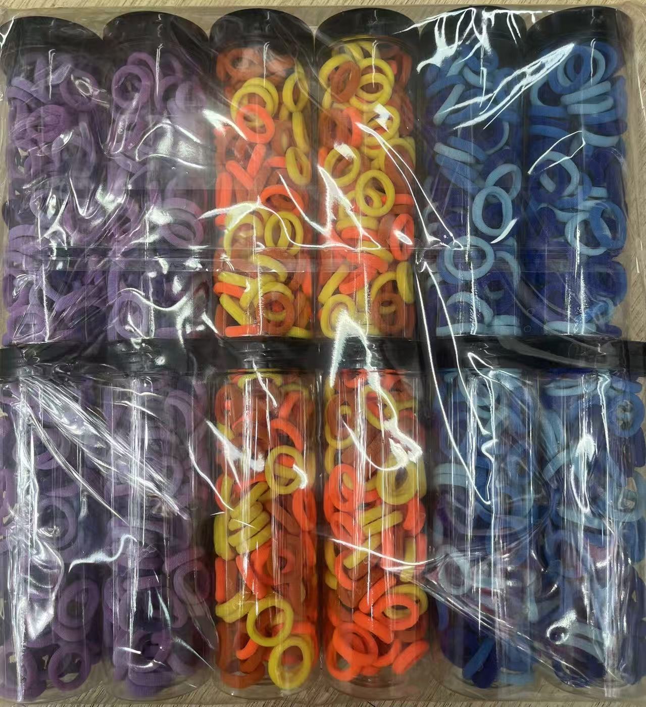 韩版女士发绳发饰拼接头绳配件儿童发饰多款可选白底实物图