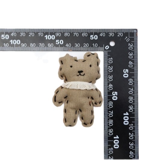 Korean-style linen thread rabbit and bear patch hair accessories, accessories, shoes and socks, accessories, mobile phones, bags and pendants detail image 5