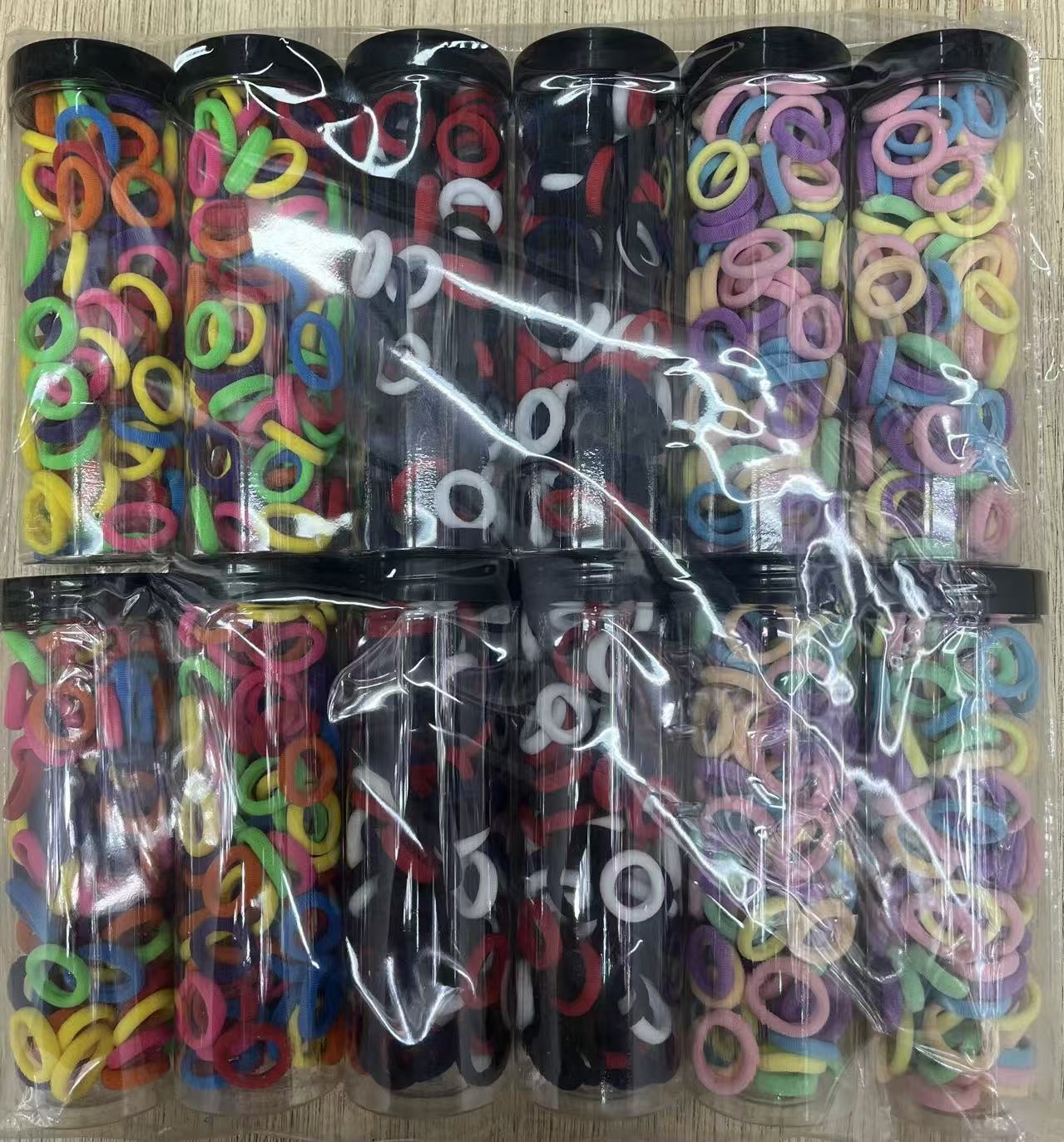 韩版女士发绳发饰拼接头绳配件儿童发饰多款可选