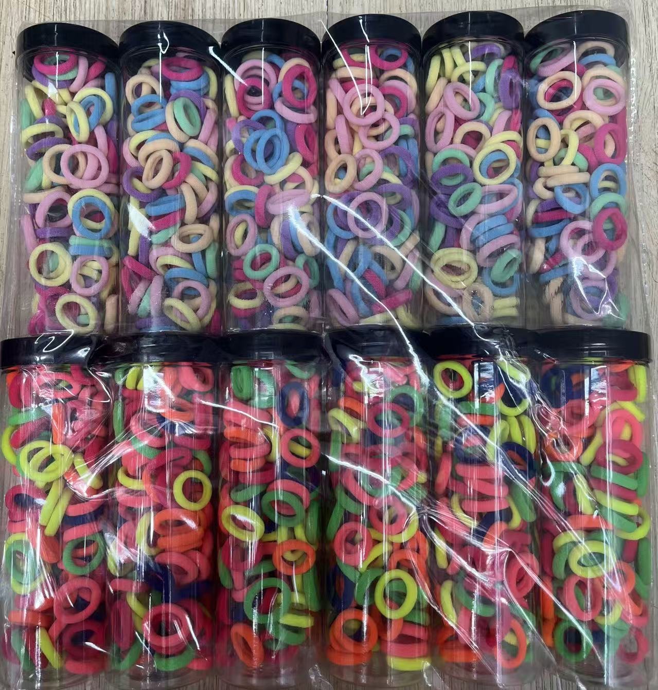 韩版女士发绳发饰拼接头绳配件儿童发饰多款可选产品图