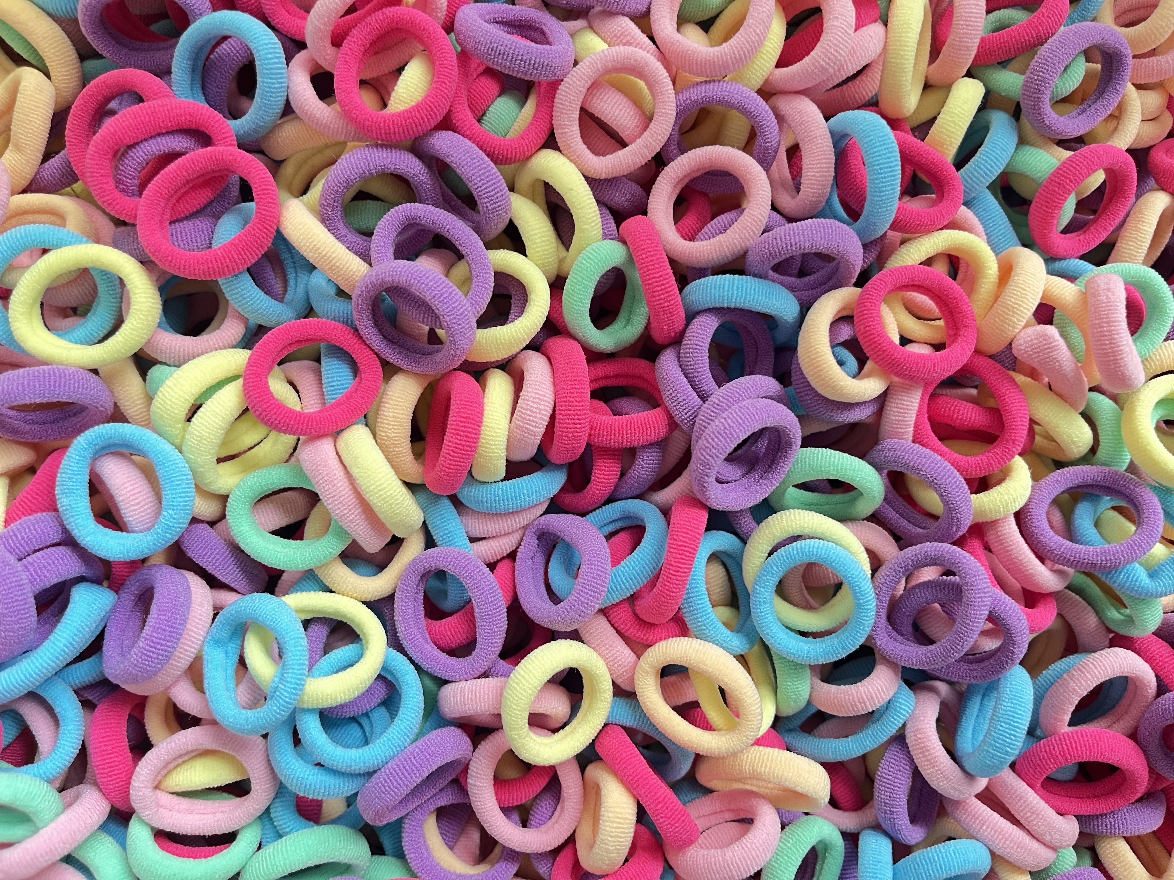 韩版女士发绳发饰拼接头绳配件儿童发饰多款可选详情图2