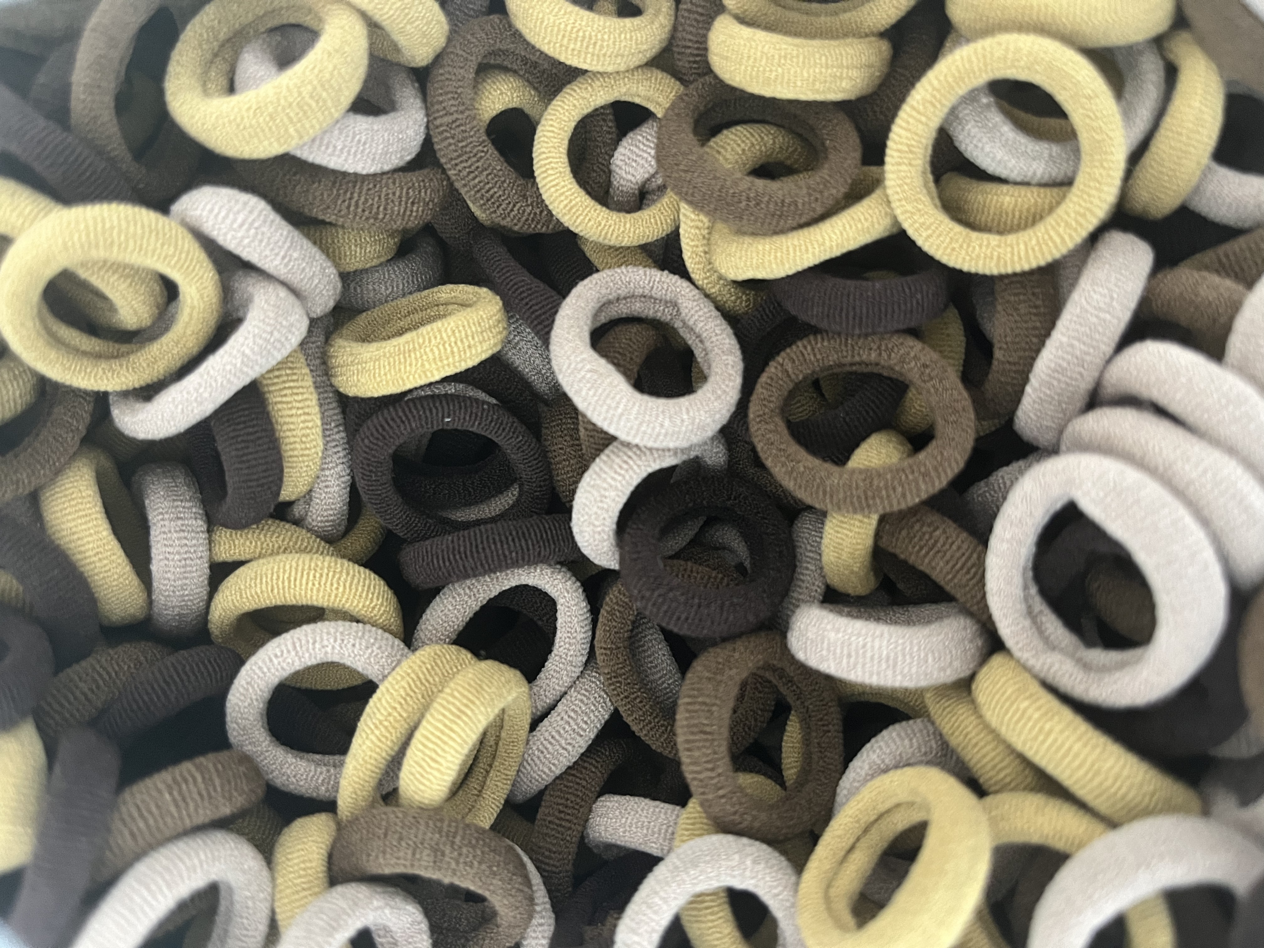 韩版女士发绳发饰拼接头绳配件儿童发饰多款可选详情图5