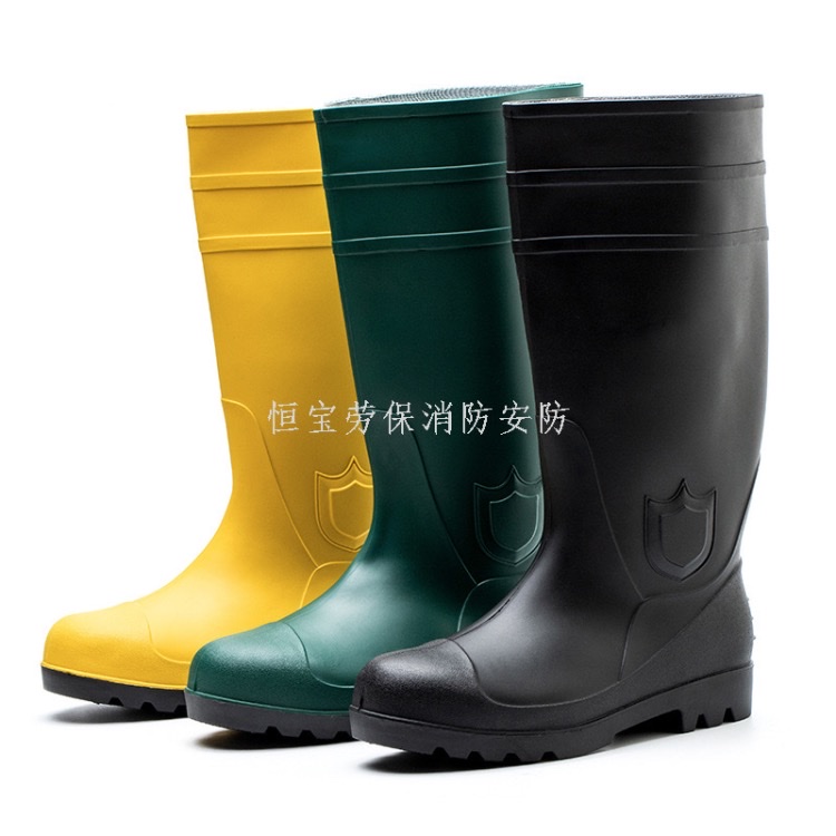 高筒雨靴胶鞋加厚劳保雨靴工地水鞋种田水靴厨房洗车雨靴