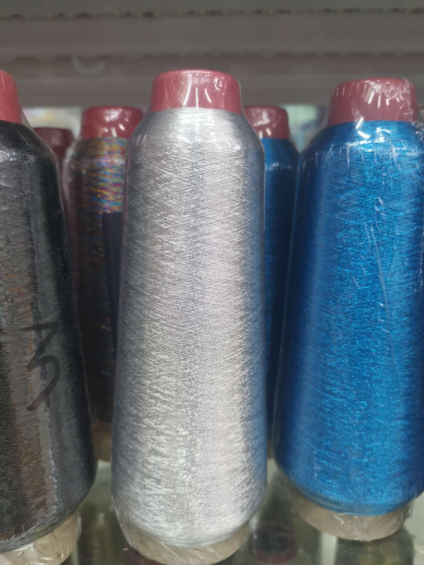 包芯双包金银线 金属银丝线 吊牌礼品包装线