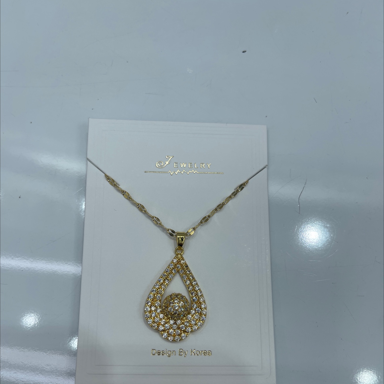 大项链酒杯吊坠古巴链玉髓饰品时尚百搭女款长款项链