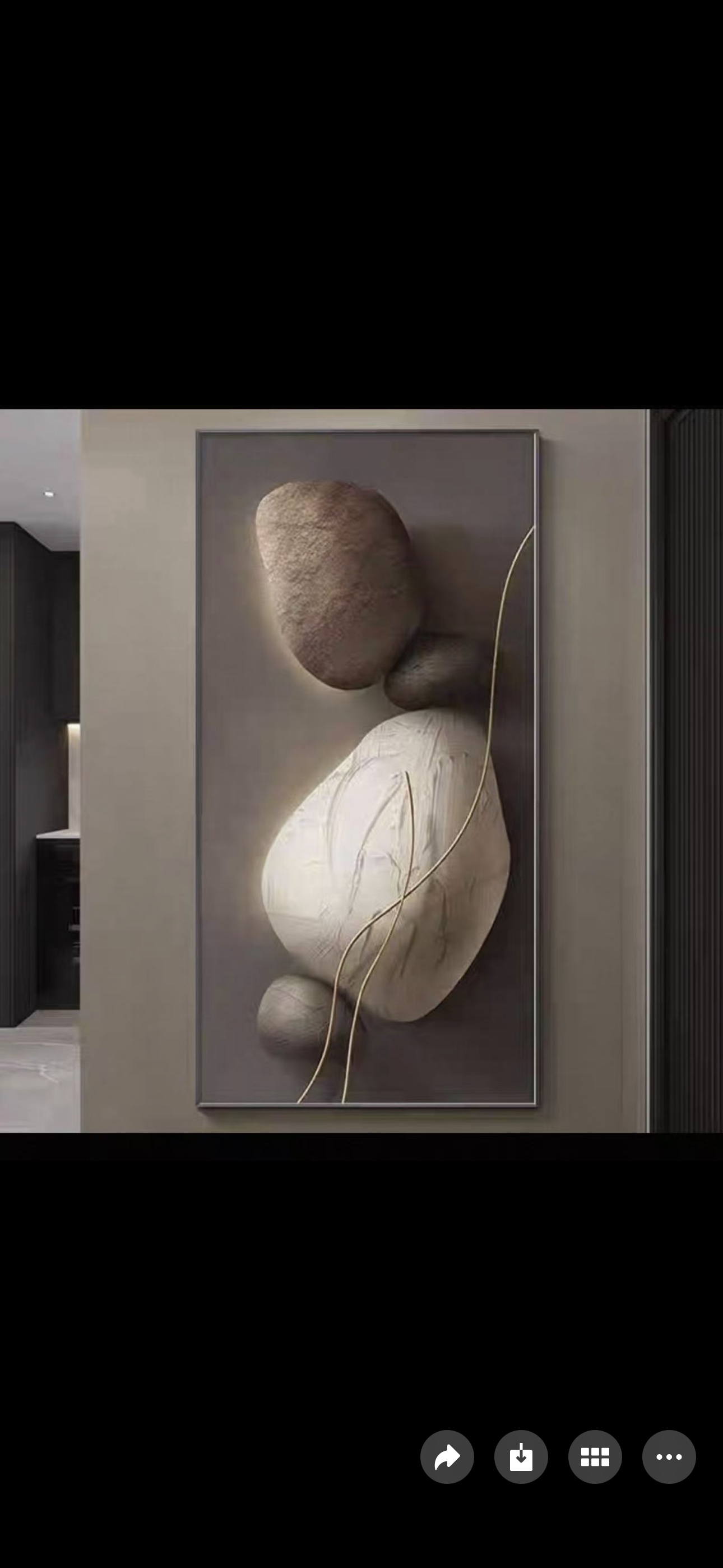 纯手绘油画墙面装饰数字油画帆布画布艺术挂画客厅背景墙简约风格