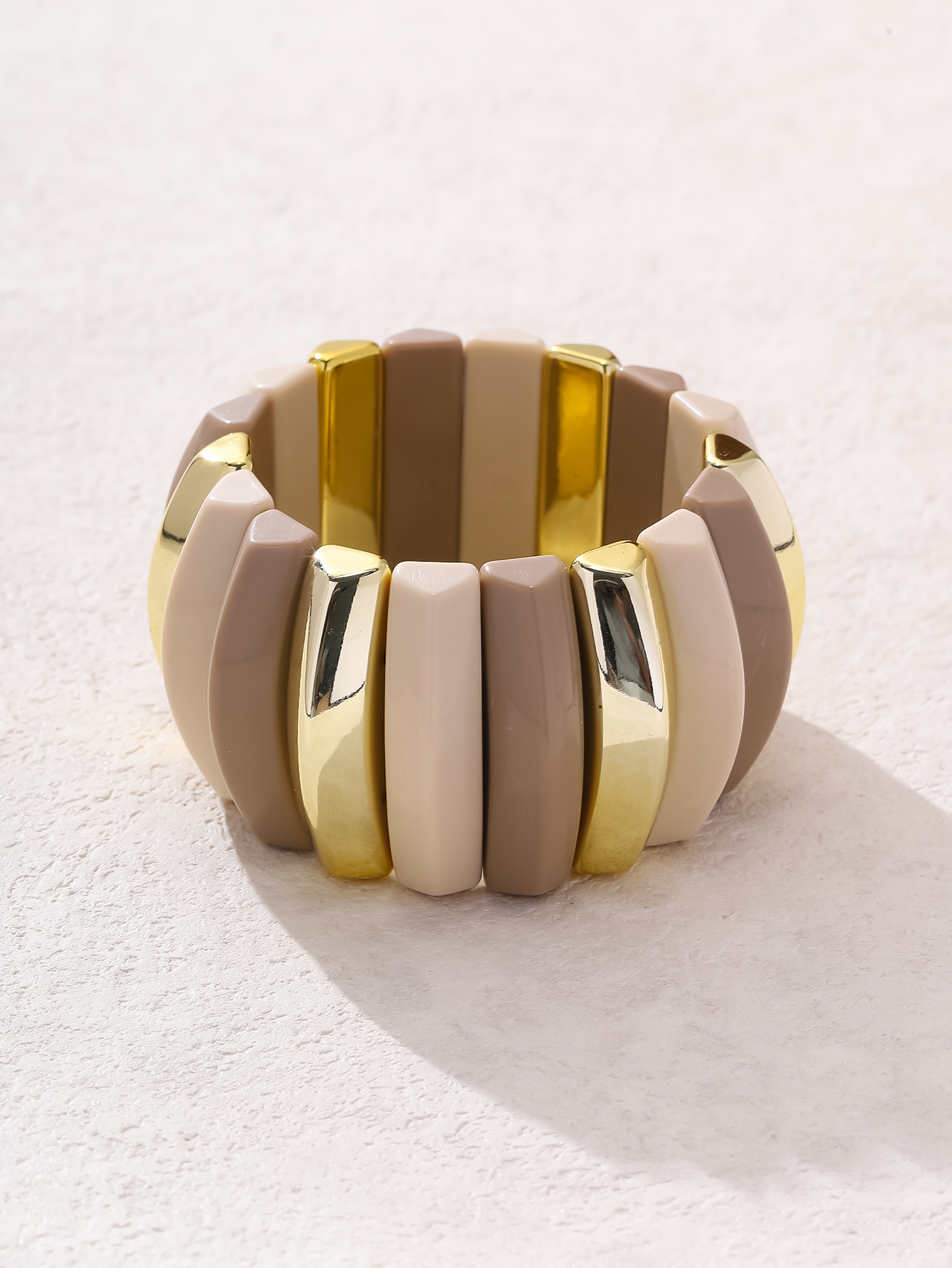 新款女性混色经典手串文玩手链男女时尚手饰ccb材质简约百搭