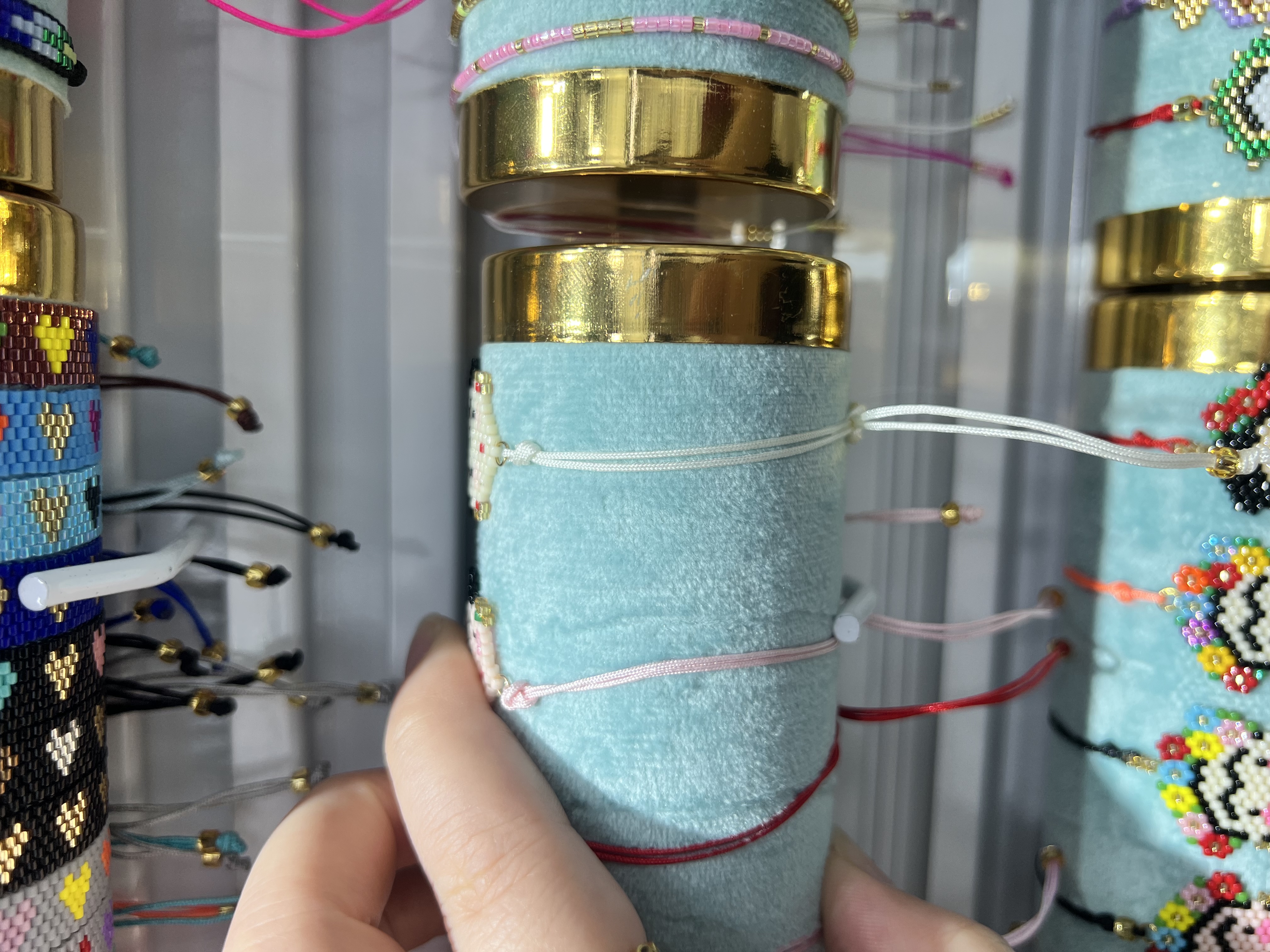 进口御幸DB古董米珠手链手串女款时尚饰品手链情侣手串手链手串配饰简约百搭款手链详情图2