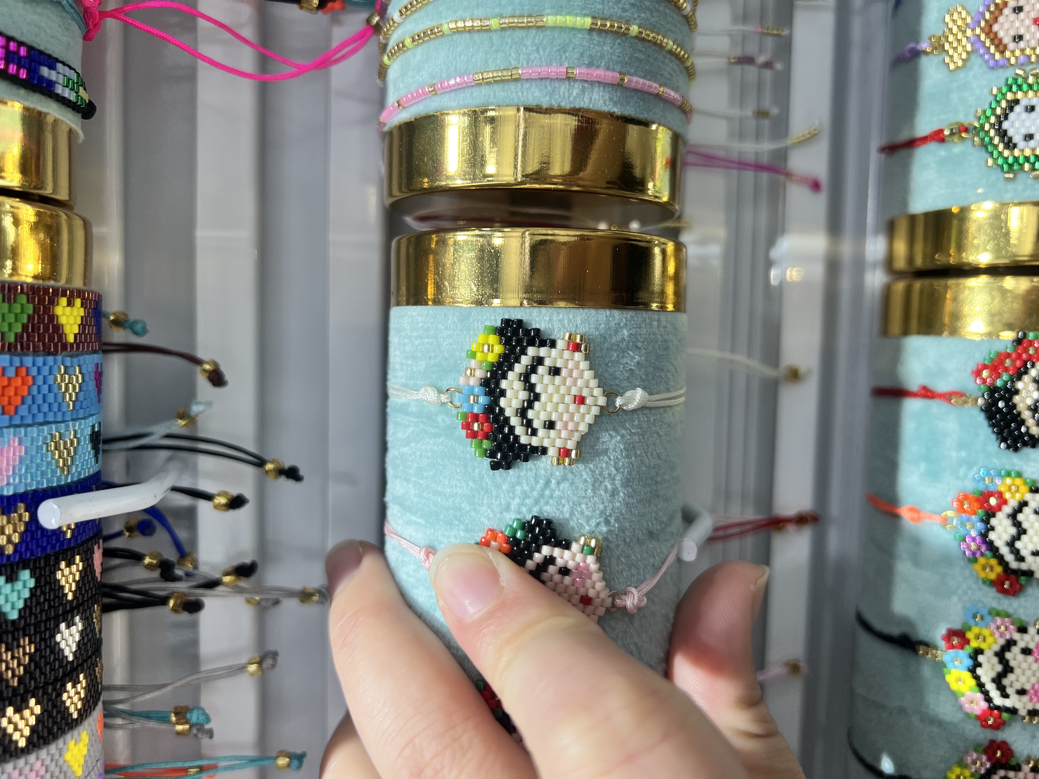 进口御幸DB古董米珠手链手串女款时尚饰品手链情侣手串手链手串配饰简约百搭款手链