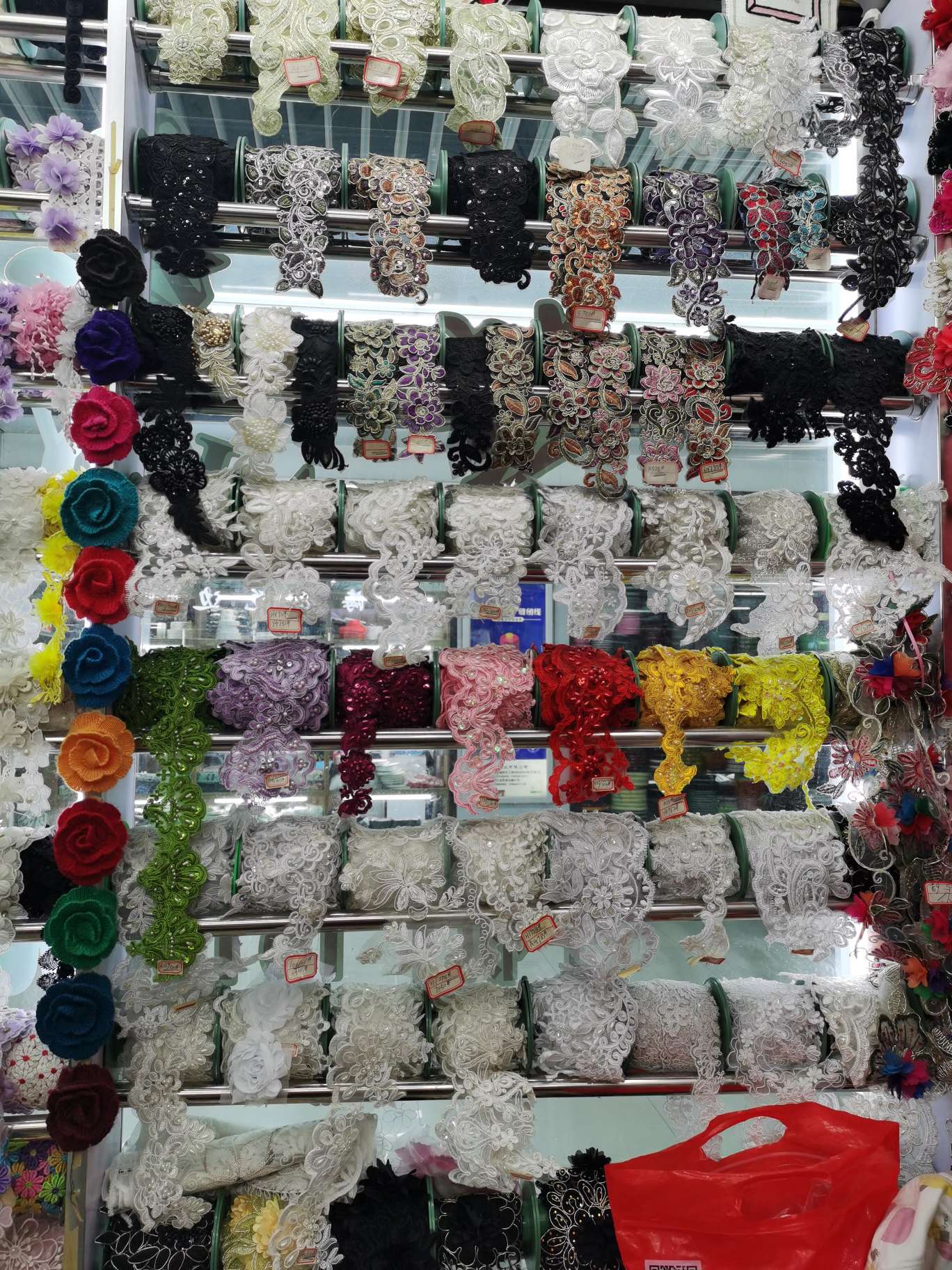 海燕花边 厂家各种花边辅料 重手工缝制重手工缝制厂家直销服装辅料