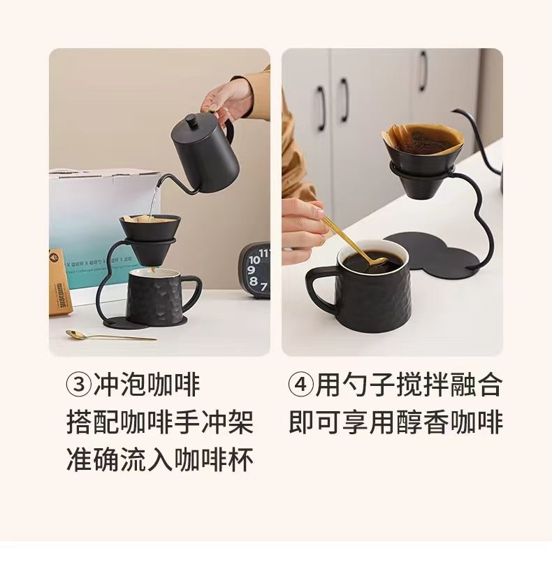 Ceramic hand-brewed coffee set by Red Pine Craft Pottery Li Family detail image 8