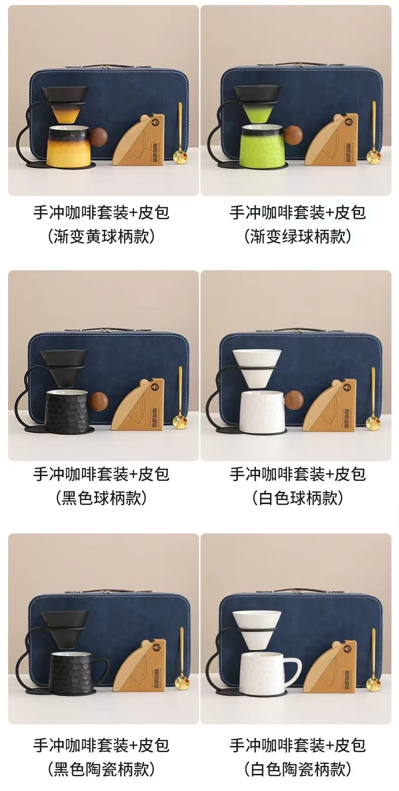 Ceramic hand-brewed coffee set by Red Pine Craft Pottery Li Family detail image 9