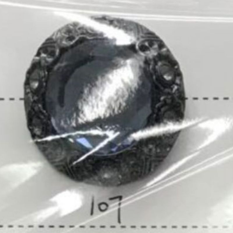 圆形树脂亚克力加钻毛呢大衣扣百搭纽扣厂家直销