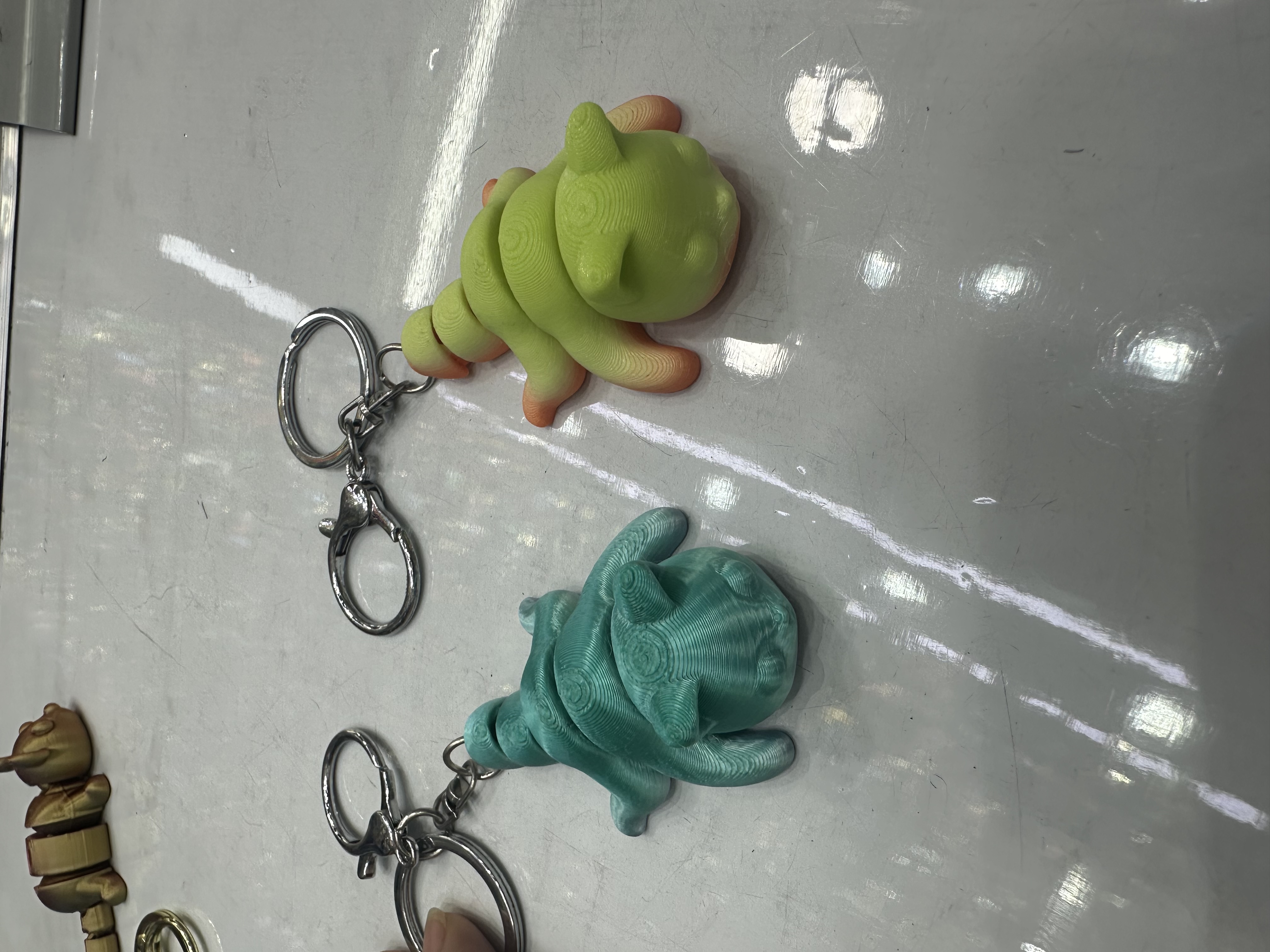 3D打印钥匙扣配件可爱钥匙链饰品女生日礼物产品图