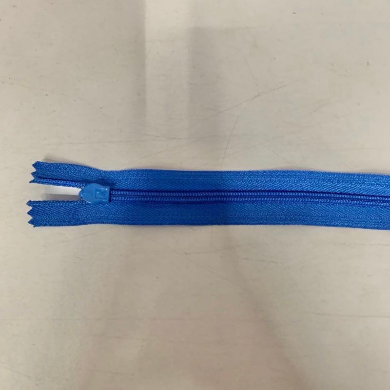 裤子拉链配件尼龙拉链闭口短拉锁衣服口袋男西裤门襟拉链浅蓝色拉链现货