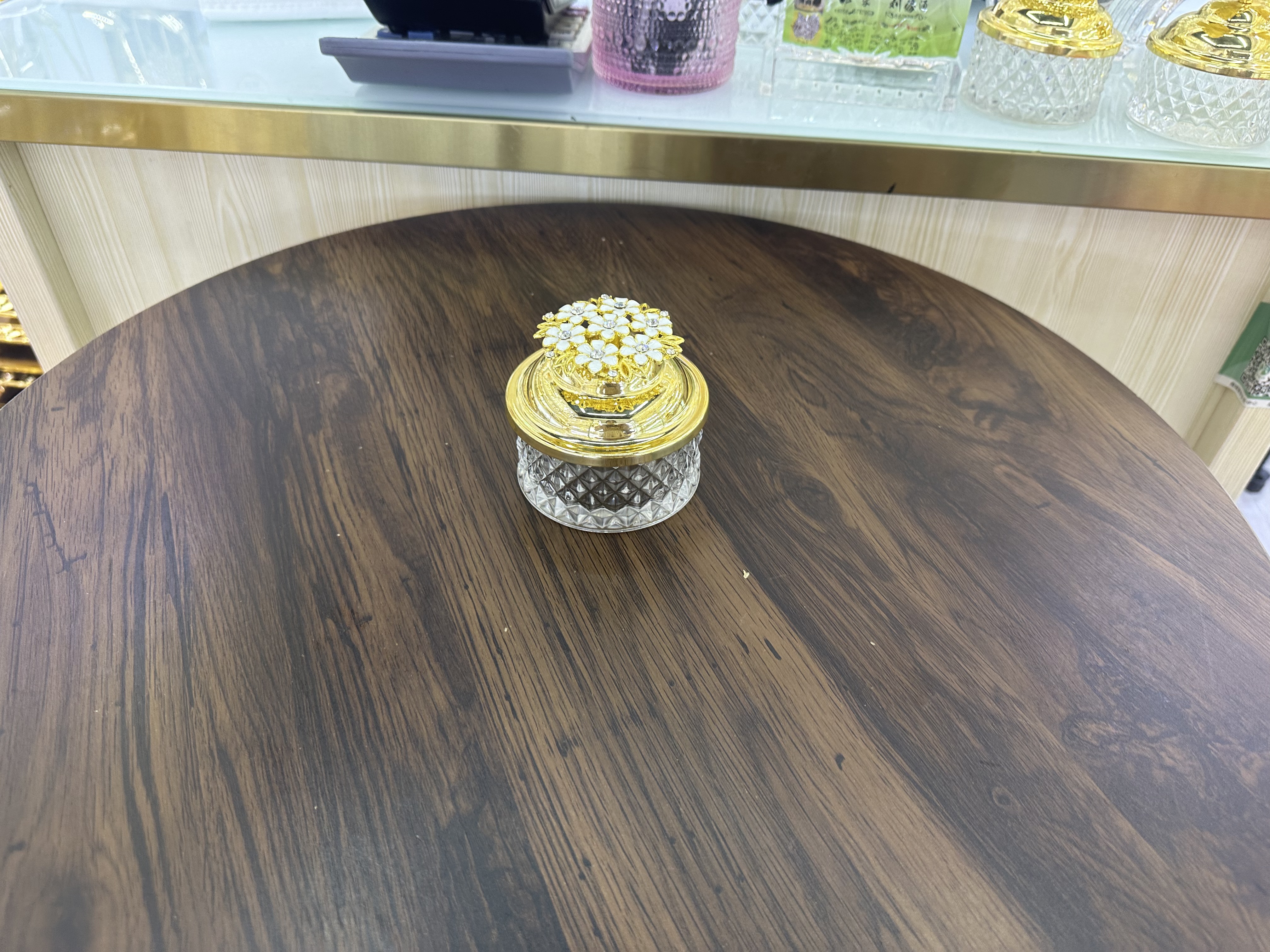 玻璃珠装饰玻璃花瓶西红花色彩缤纷弹珠果冻蜡烛创意摆件家居装饰品详情图2