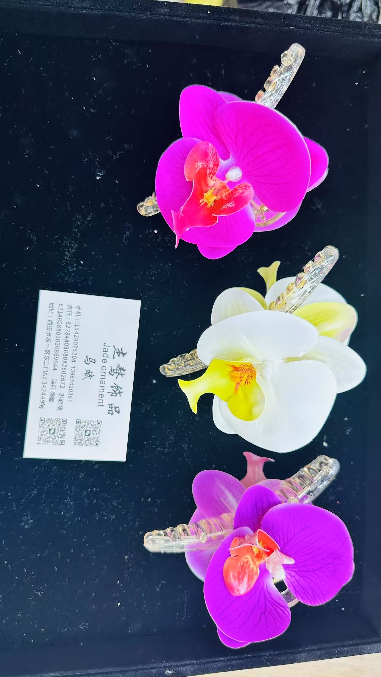 发夹抓夹醋酸发饰滴油款简约时尚发饰发型装饰发夹头饰配件详情图2