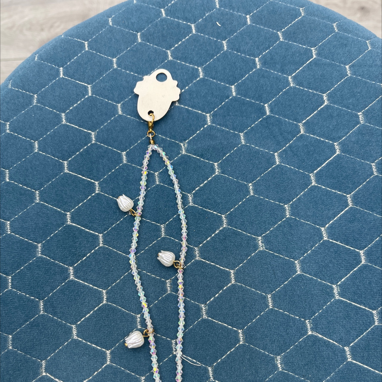 水晶手链手串女款时尚饰品手链手串手工编织水晶手串简约百搭潮流款式