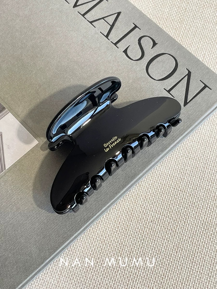 Water diamond BB clip, oil drip grab clip, five-pointed star acrylic 0.8 elastic thread hair clip, hair accessory, hair accessory detail image 3