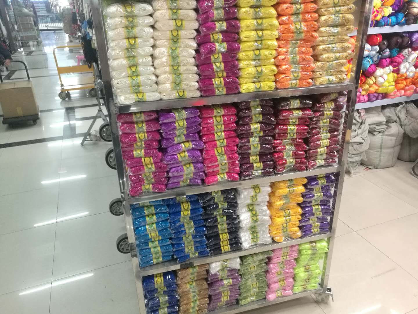 盘龙线带 厂家线带 可定制裁剪 青丝七彩线20米中国结线DIY手工编织绳