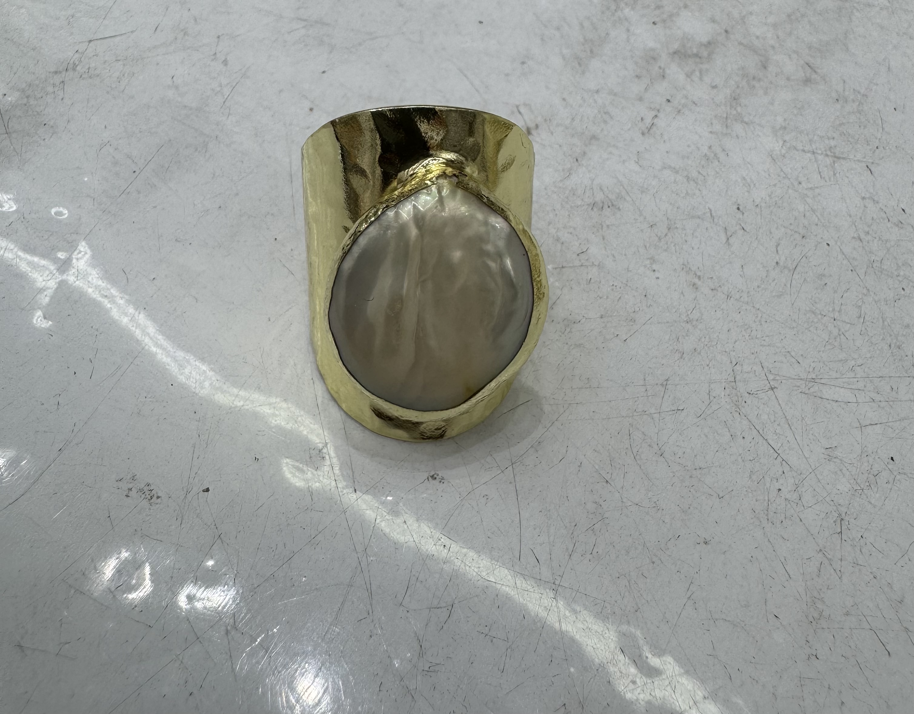 珍珠戒指时尚简约女士饰品戒指潮流百搭款