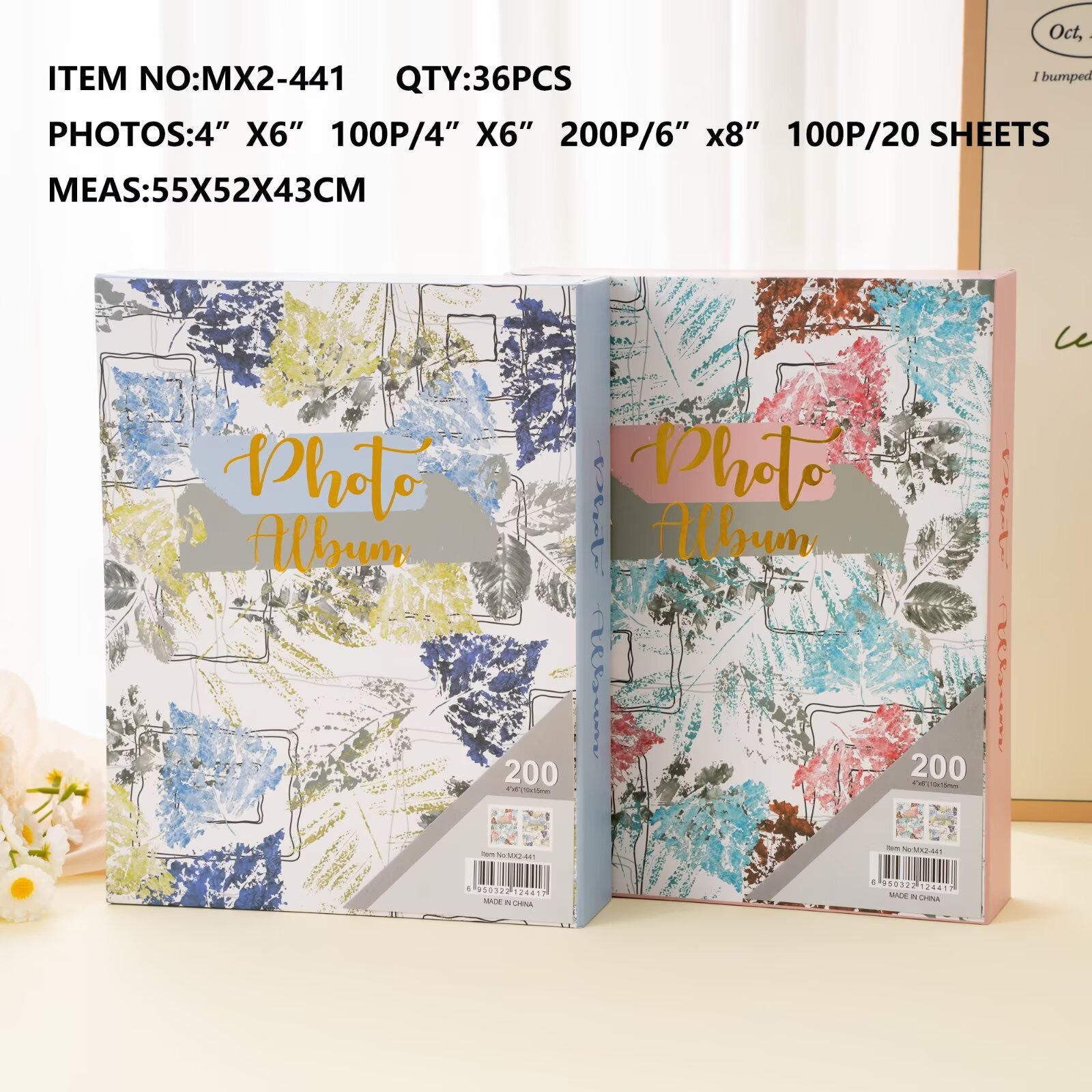 Polaroid Children's photo album, Russian frosted transparent photo album, multi-functional photo album collection, student photo album, children's photo album, Russian photo album, Polaroid photo album Item Picture