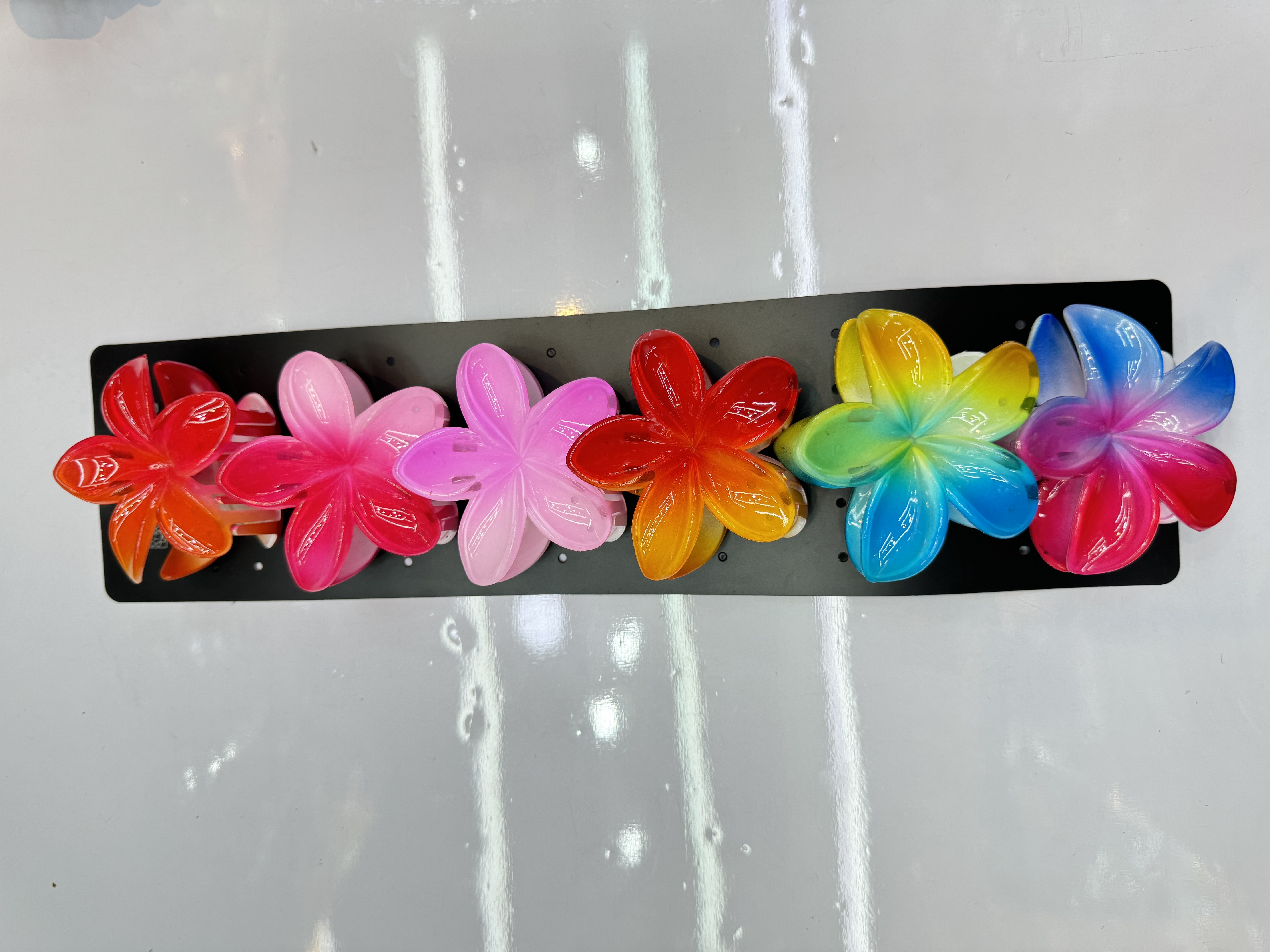 撞色发夹抓夹醋酸发饰滴油发饰简约时尚发饰配件发夹夹子头饰百搭款