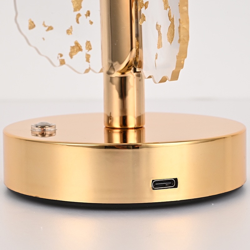 New cross-border acrylic table lamp, creative, modern and simple decoration, high-end bedside, ambient sensing, bedroom night light, small night light, ambient light detail image 7