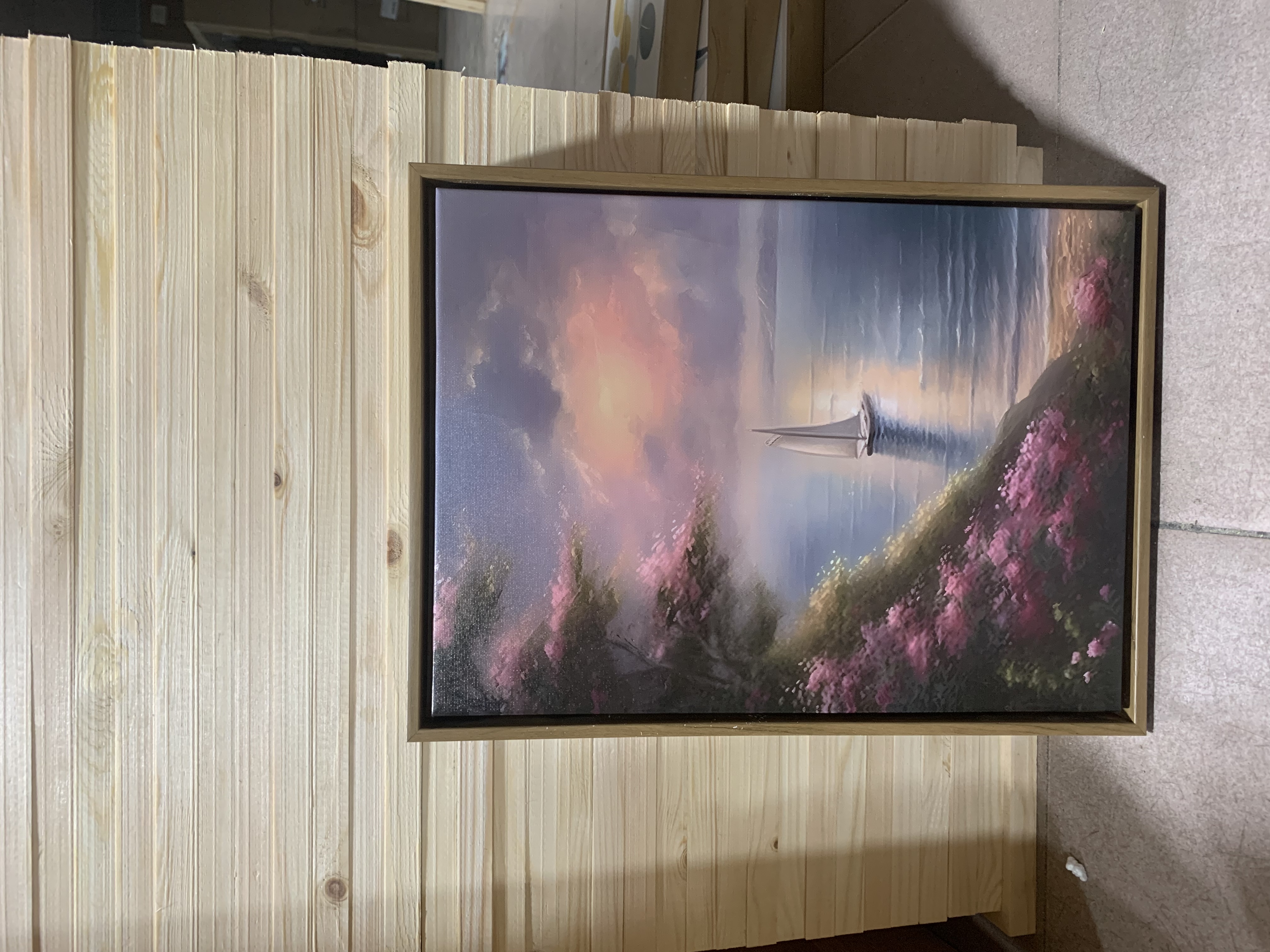 大展宏图晶瓷装饰画穆斯林挂画客厅艺术壁画现代简约装饰品细节图