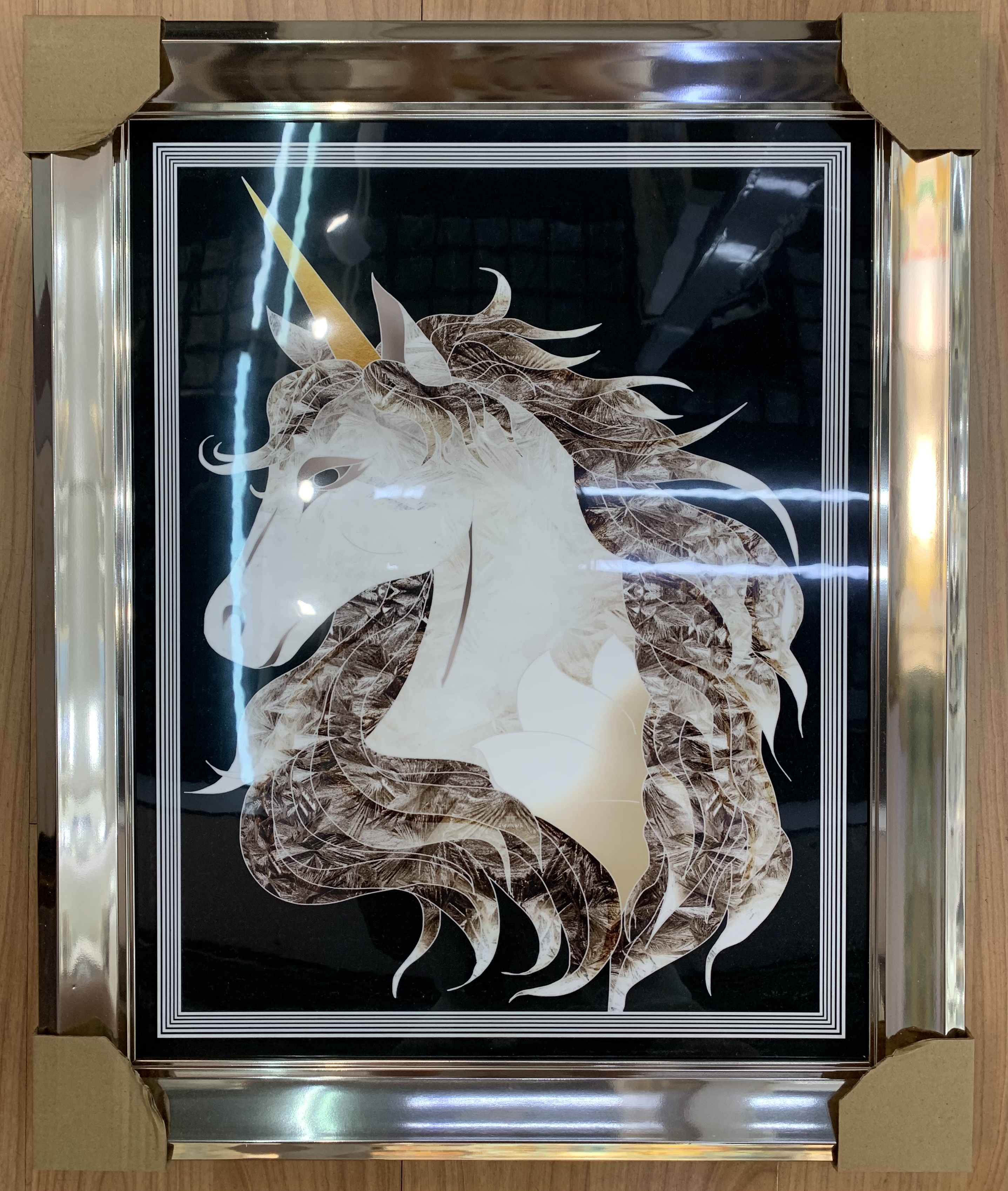 大展宏图晶瓷装饰画穆斯林挂画客厅艺术壁画现代简约风格产品图