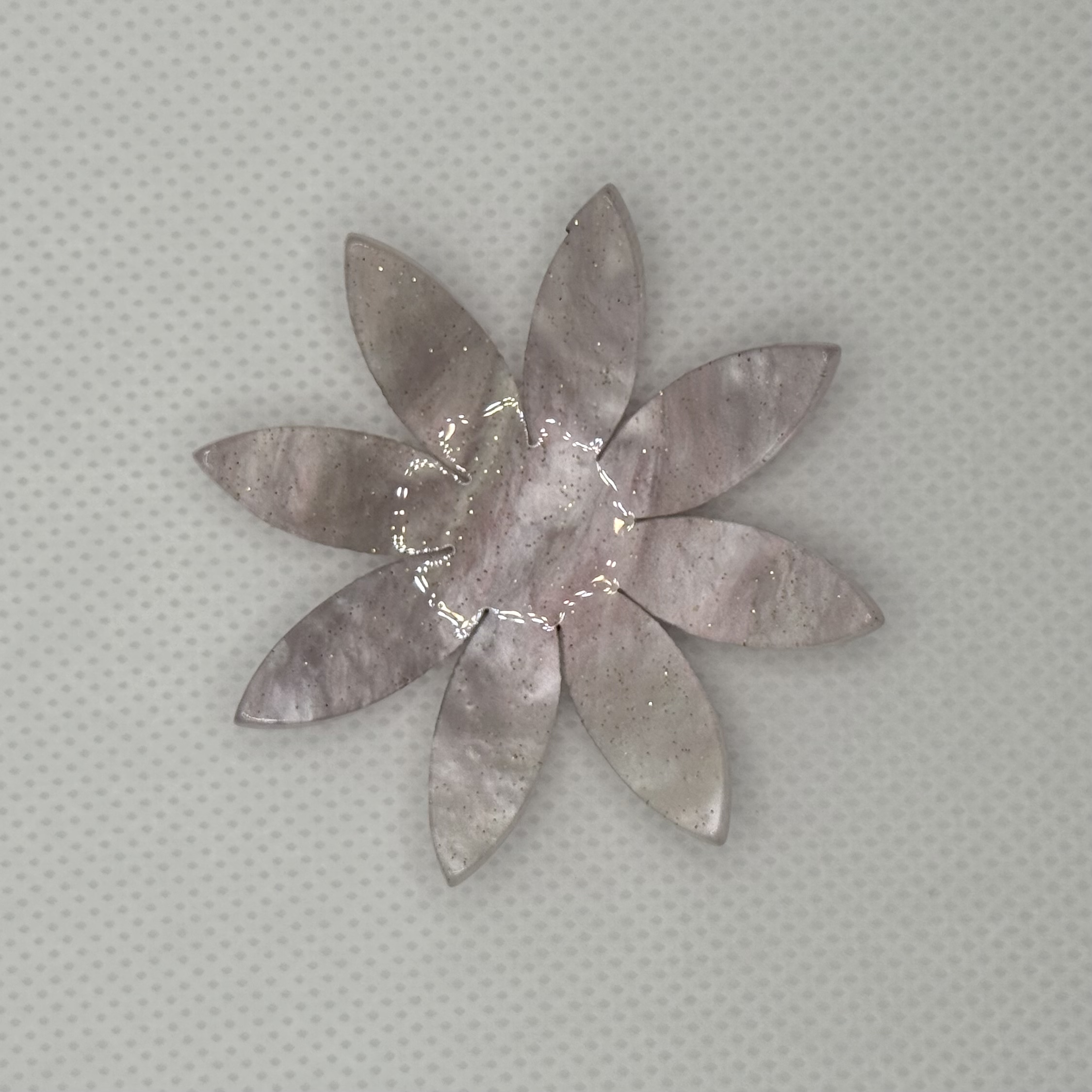 Lotus ear accessories acrylic