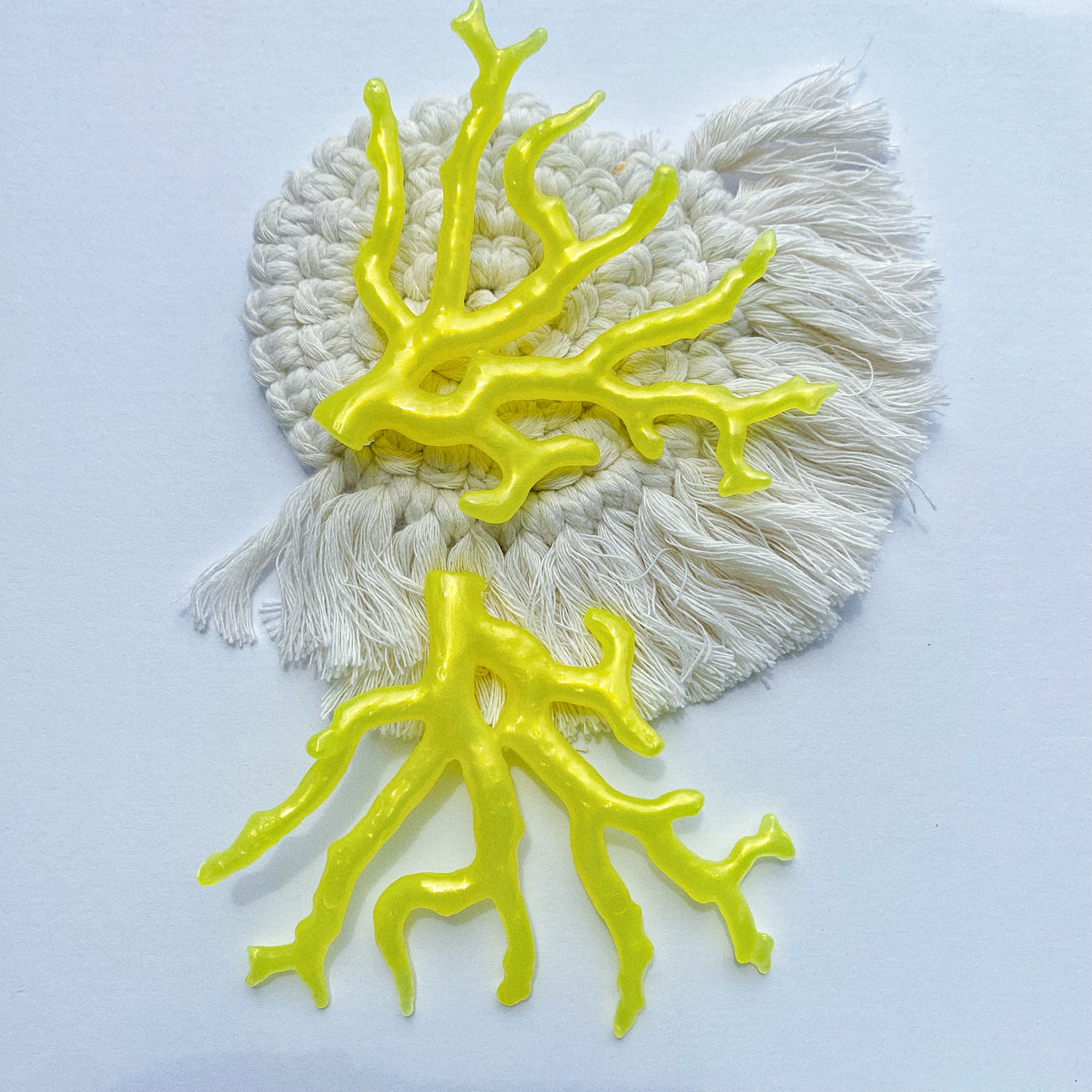 Acrylic material, coral shape details Picture