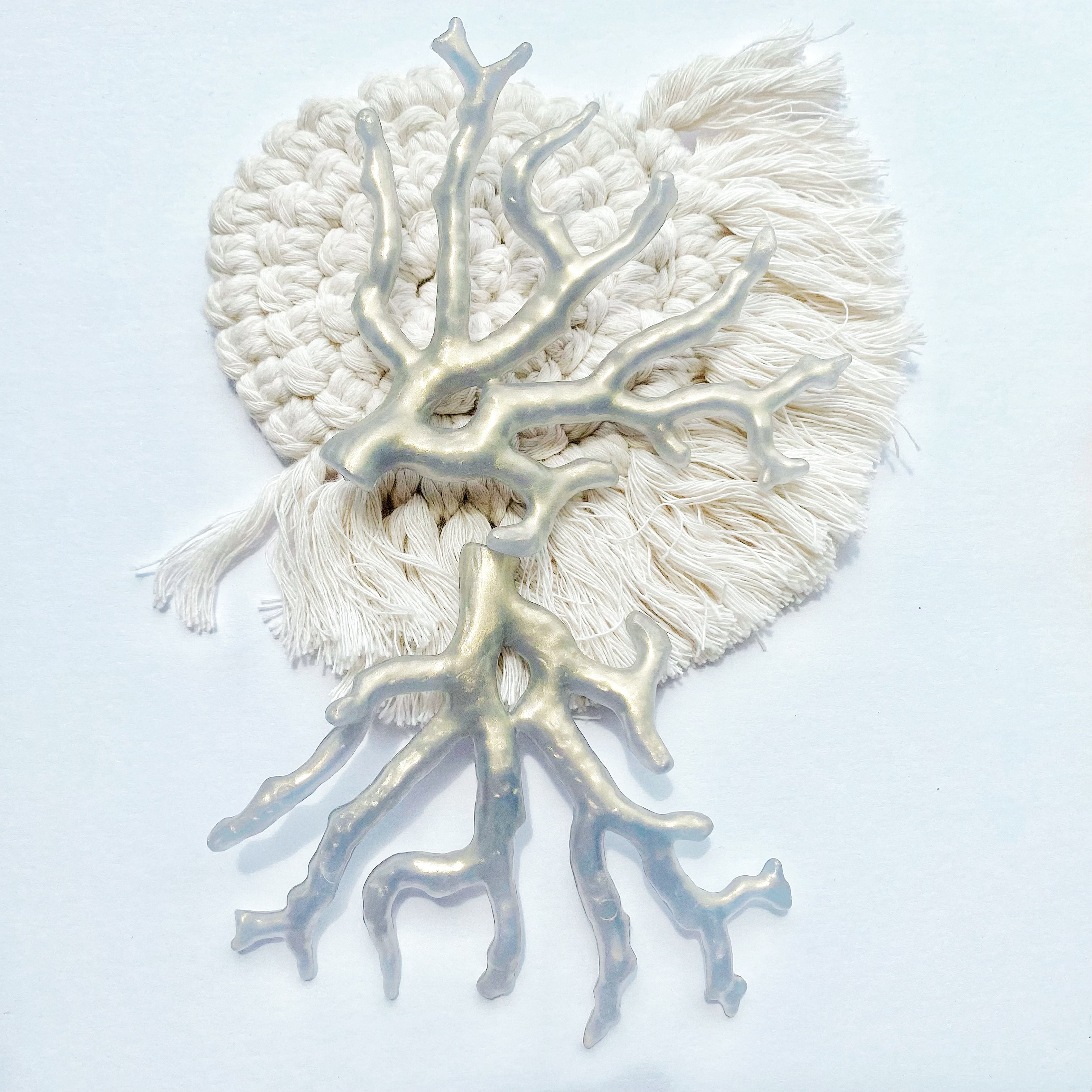 Acrylic material, coral shape