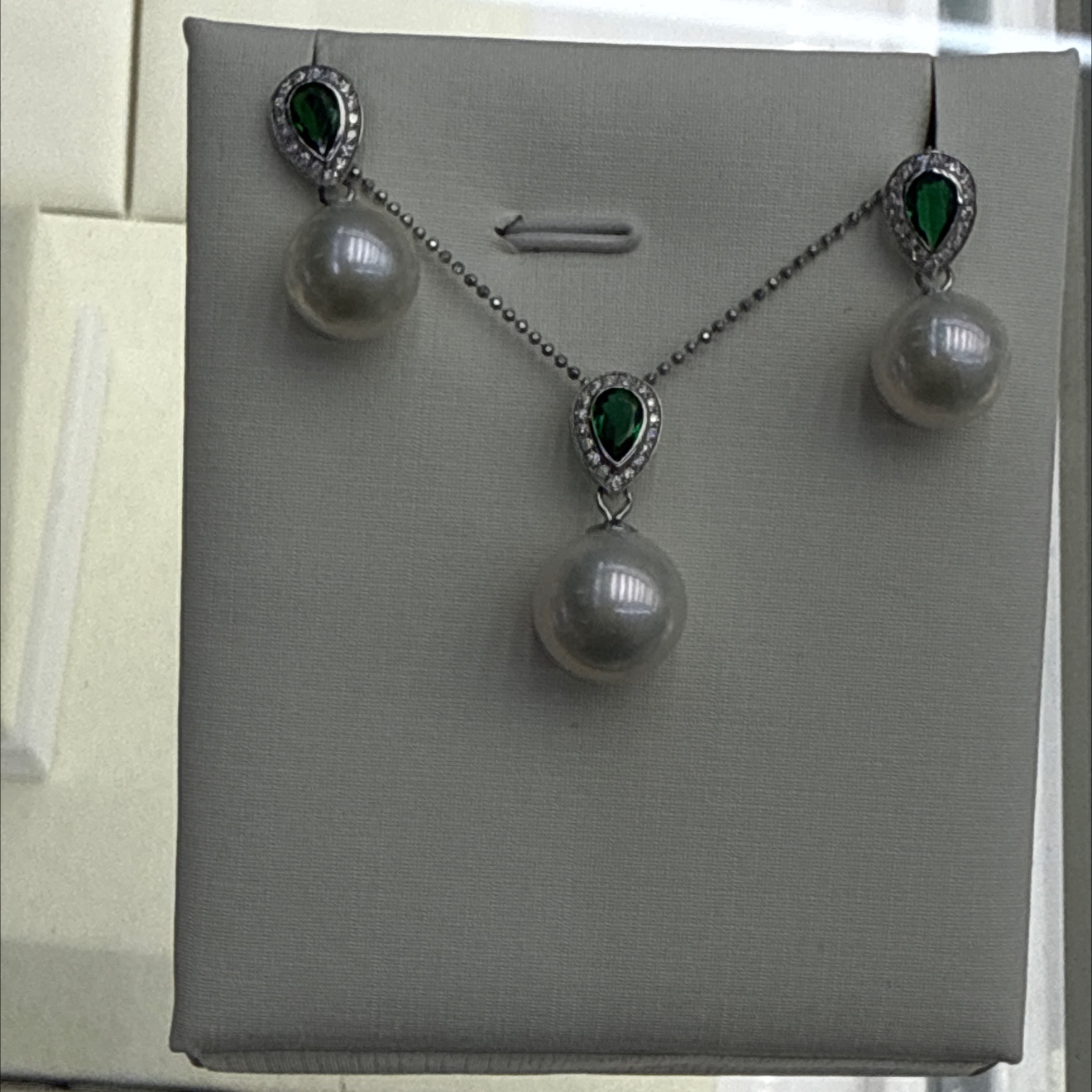 纯银耳钉项链简约时尚饰品女气质百搭配饰