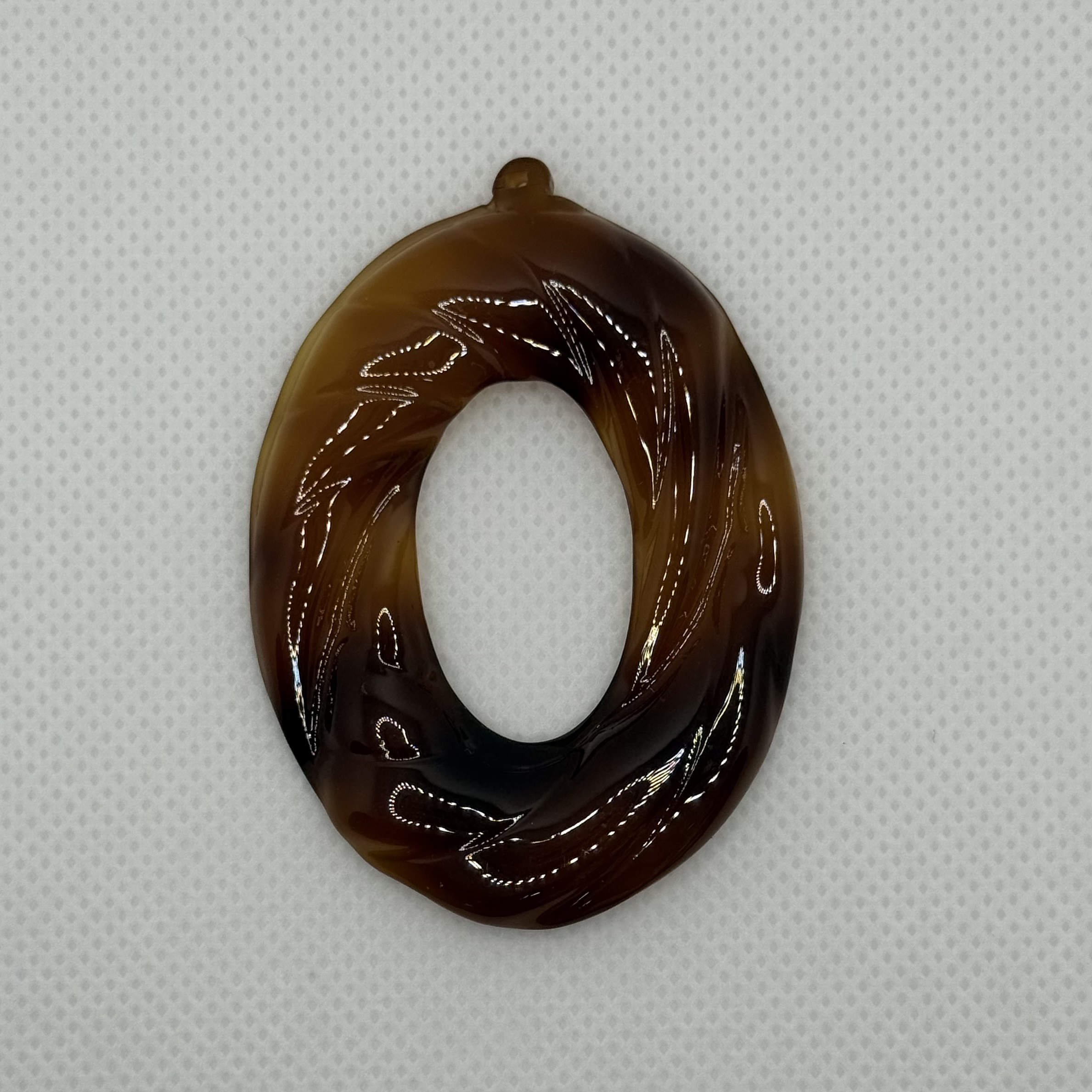 Oval sheet acrylic earrings accessories