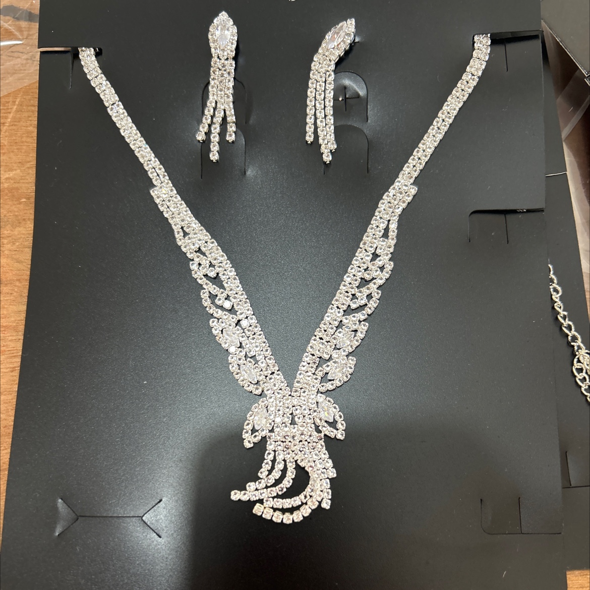 锆石项链时尚简约百搭女款项链首饰品潮流赠品套链项链锆石项链