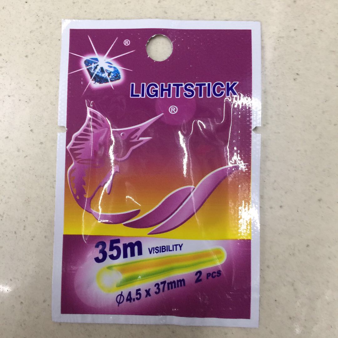 夜光 棒发光棒夜钓漂海洋沃的红光35m渔具