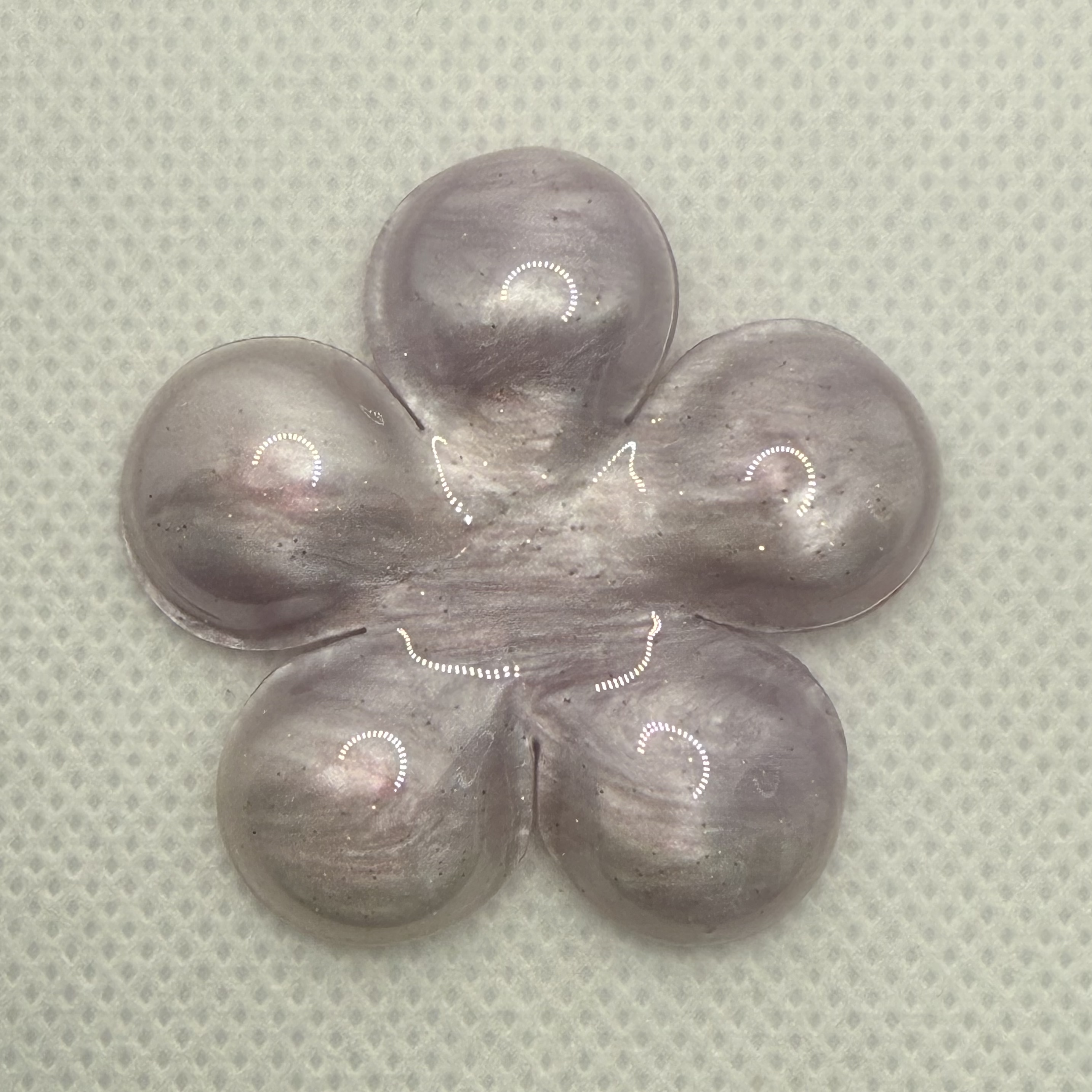 Flower acrylic accessories, earrings, accessories and ornaments detail image 1