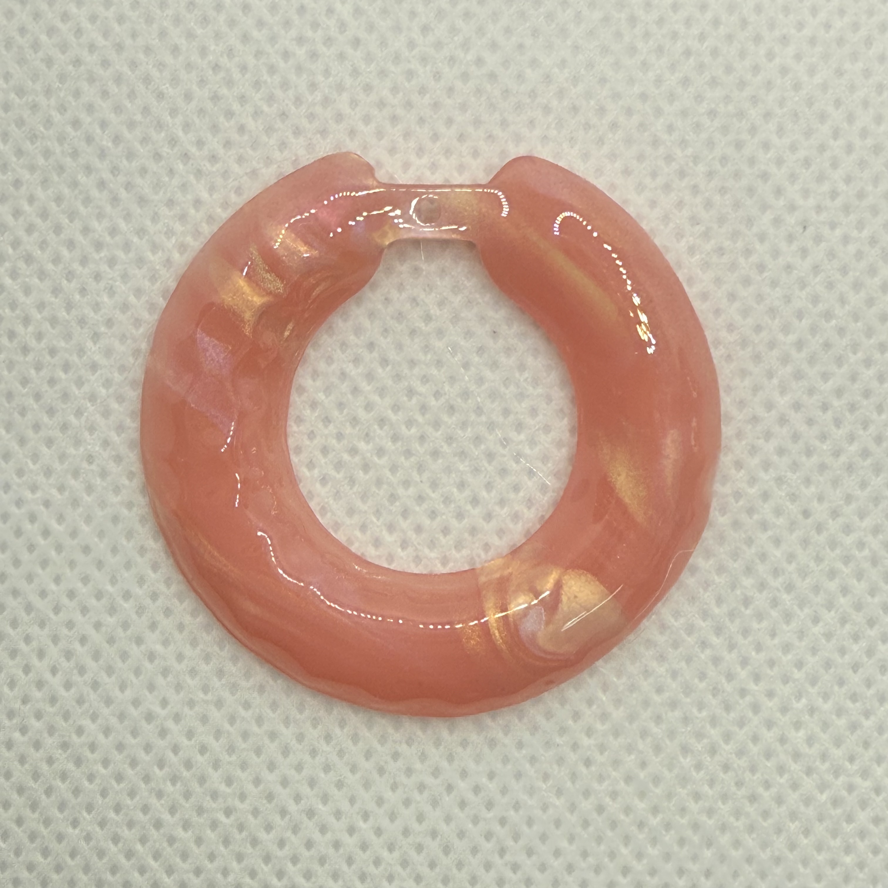 Circular acrylic sheet accessories for earrings