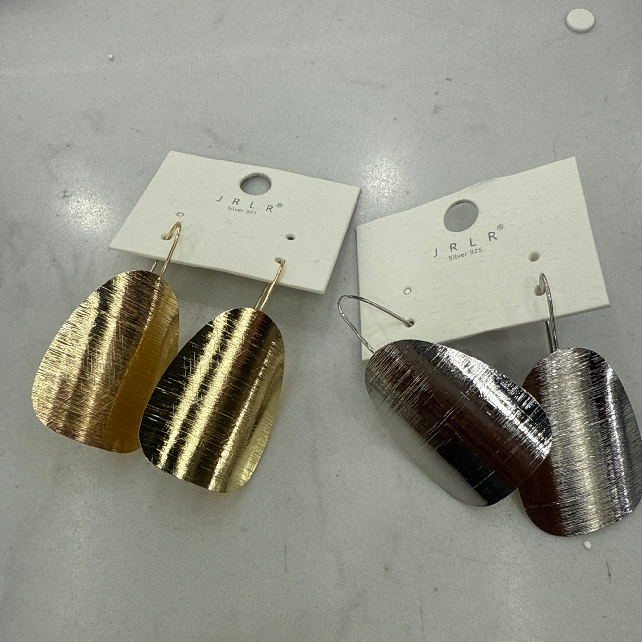 今日丽人时尚烧焊锆石耳环简约珍珠耳饰气质优雅耳饰品女款潮流百搭几何图案