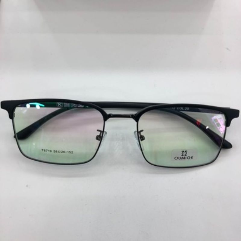 时尚经典 学生款近视镜 简约百搭眼镜墨镜雷朋眼鏡墨镜带度数东海水晶眼镜