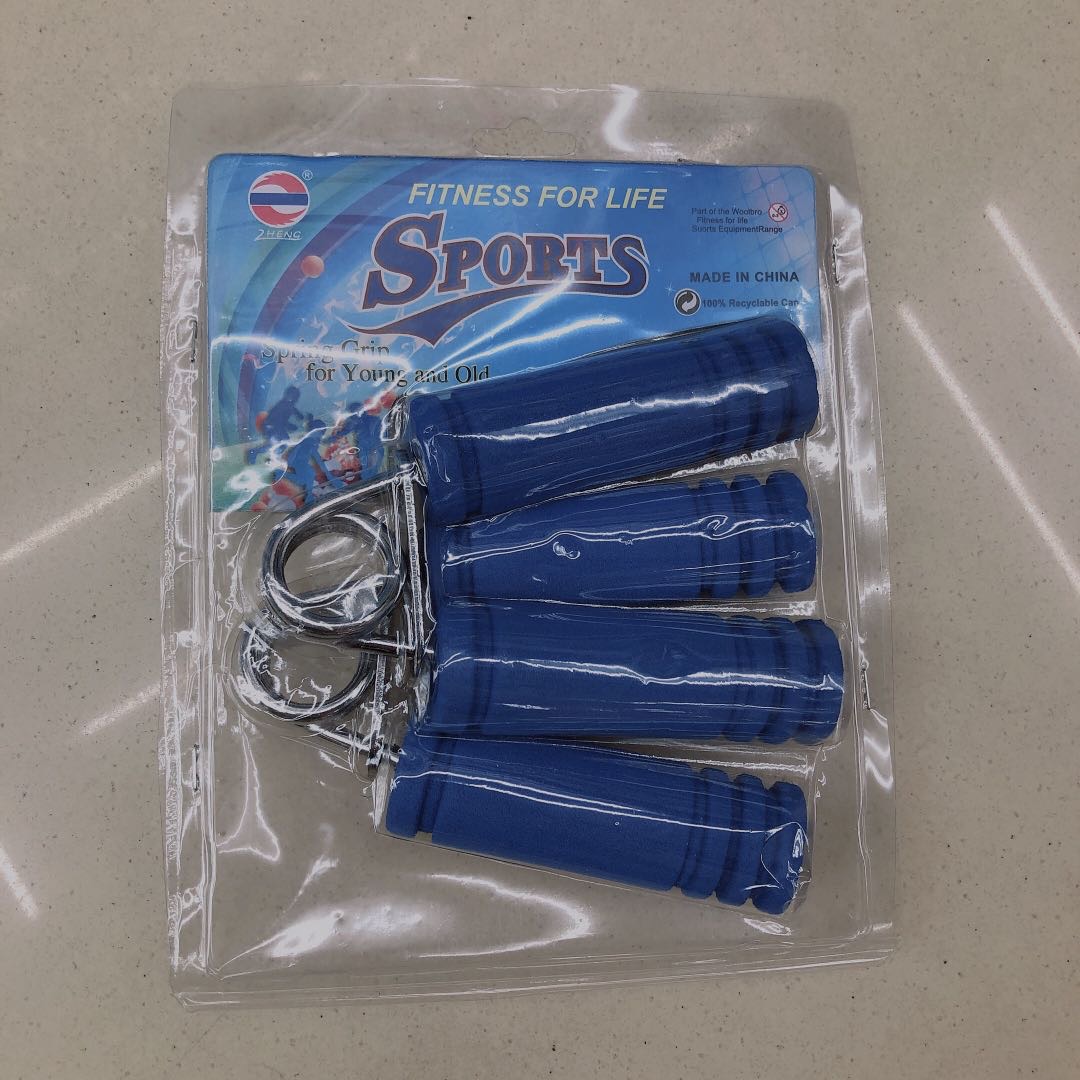 男士握力器海绵握力把腕力器练臂肌锻炼手力手指健身器材 家用