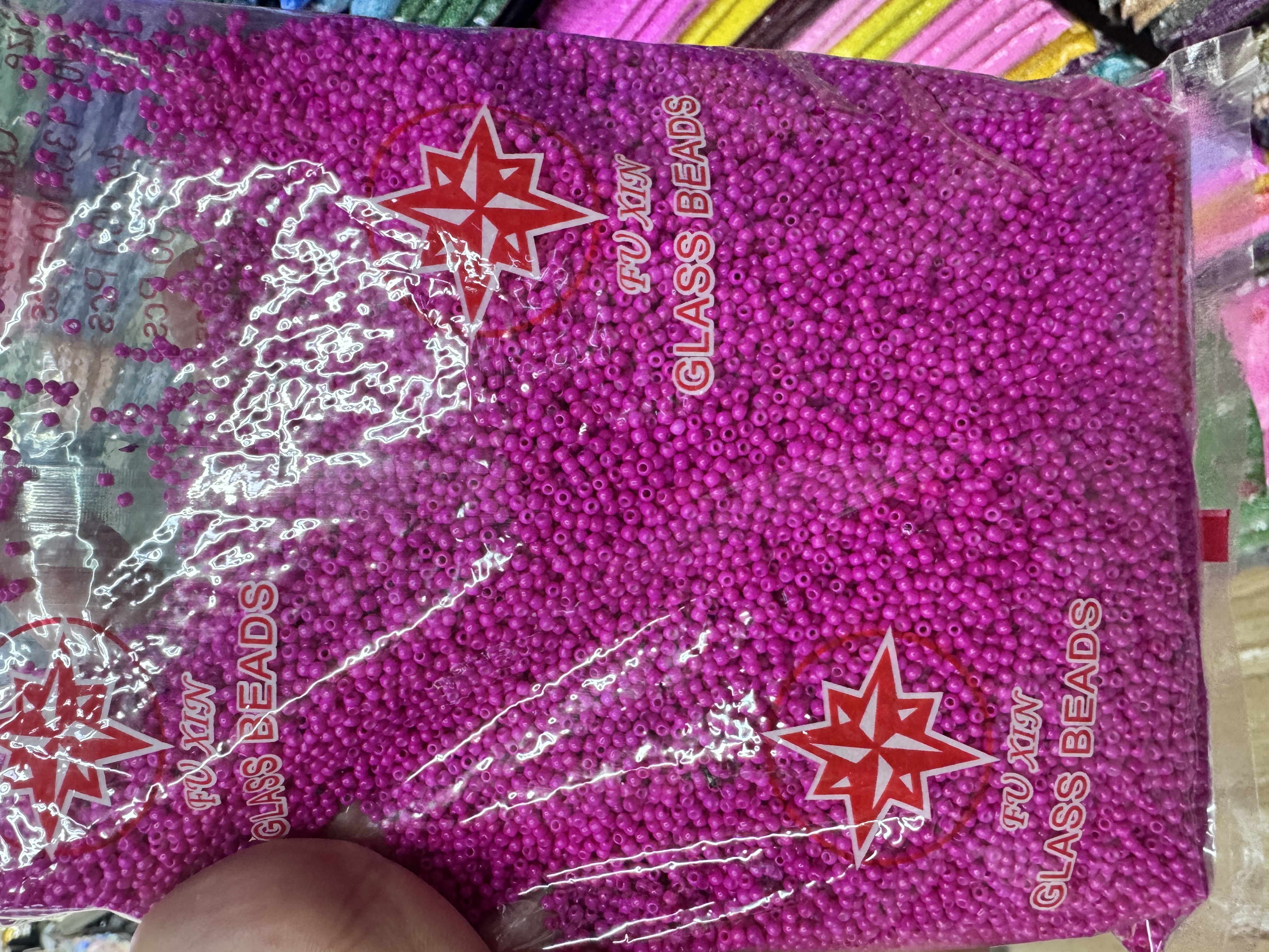 珠子珍珠琉璃珠串散珠手工DIY饰品配件多彩彩色珠子散珠材料