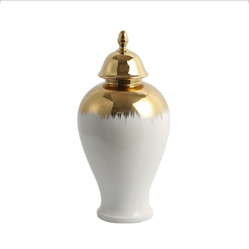 景德镇陶瓷花瓶红陶瓷马陶瓷花瓶摆件家居装饰陶瓷工艺品陶瓷花详情图5